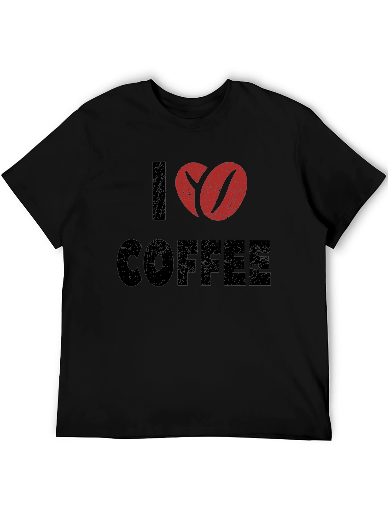 I Love Coffee Bean Graphic T-Shirt
