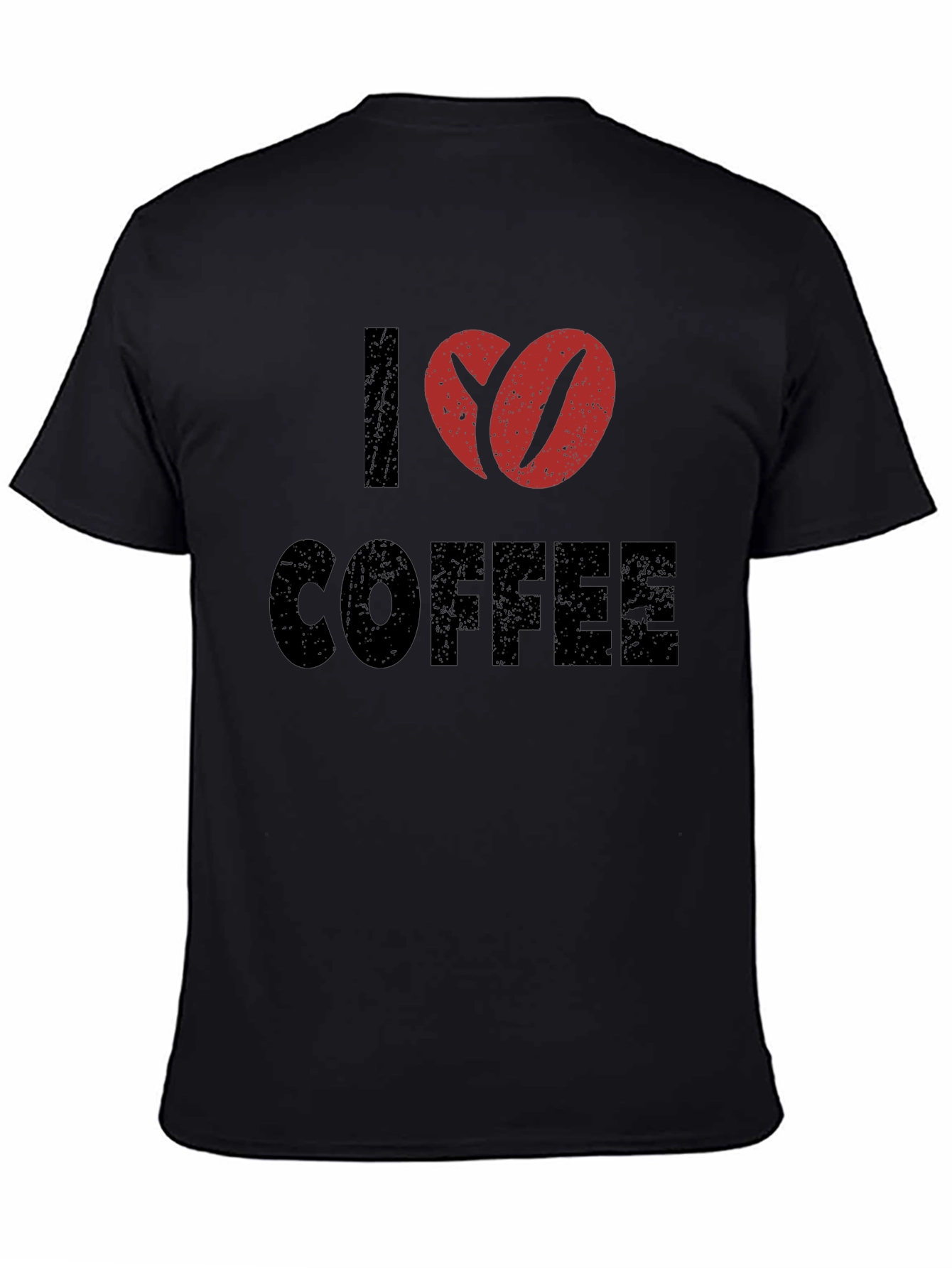 I Love Coffee Bean Graphic T-Shirt