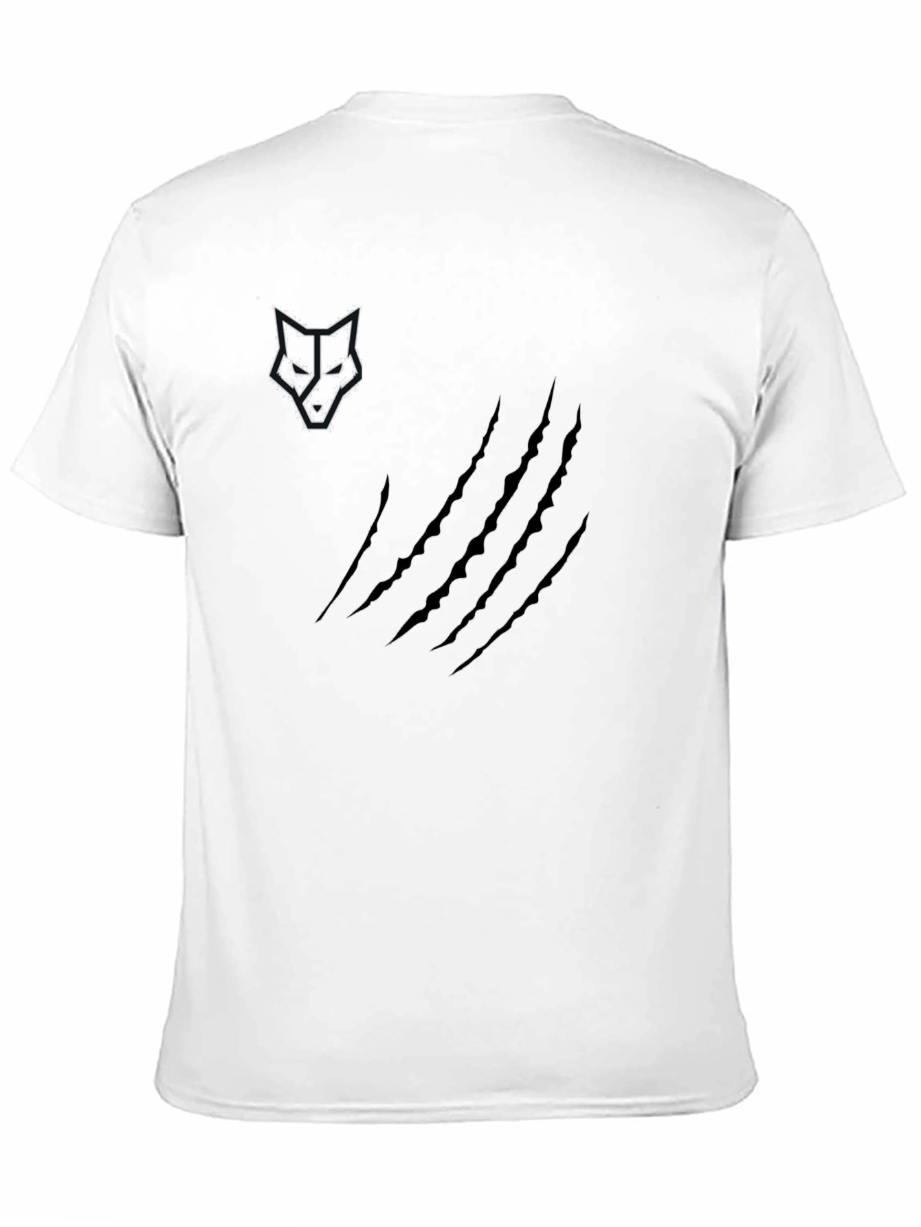 Wolf Graphic Black T-Shirt