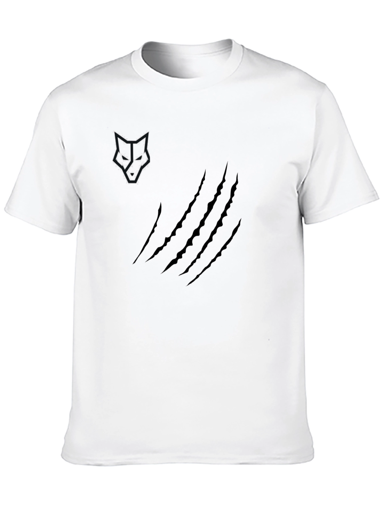 Wolf Graphic Black T-Shirt