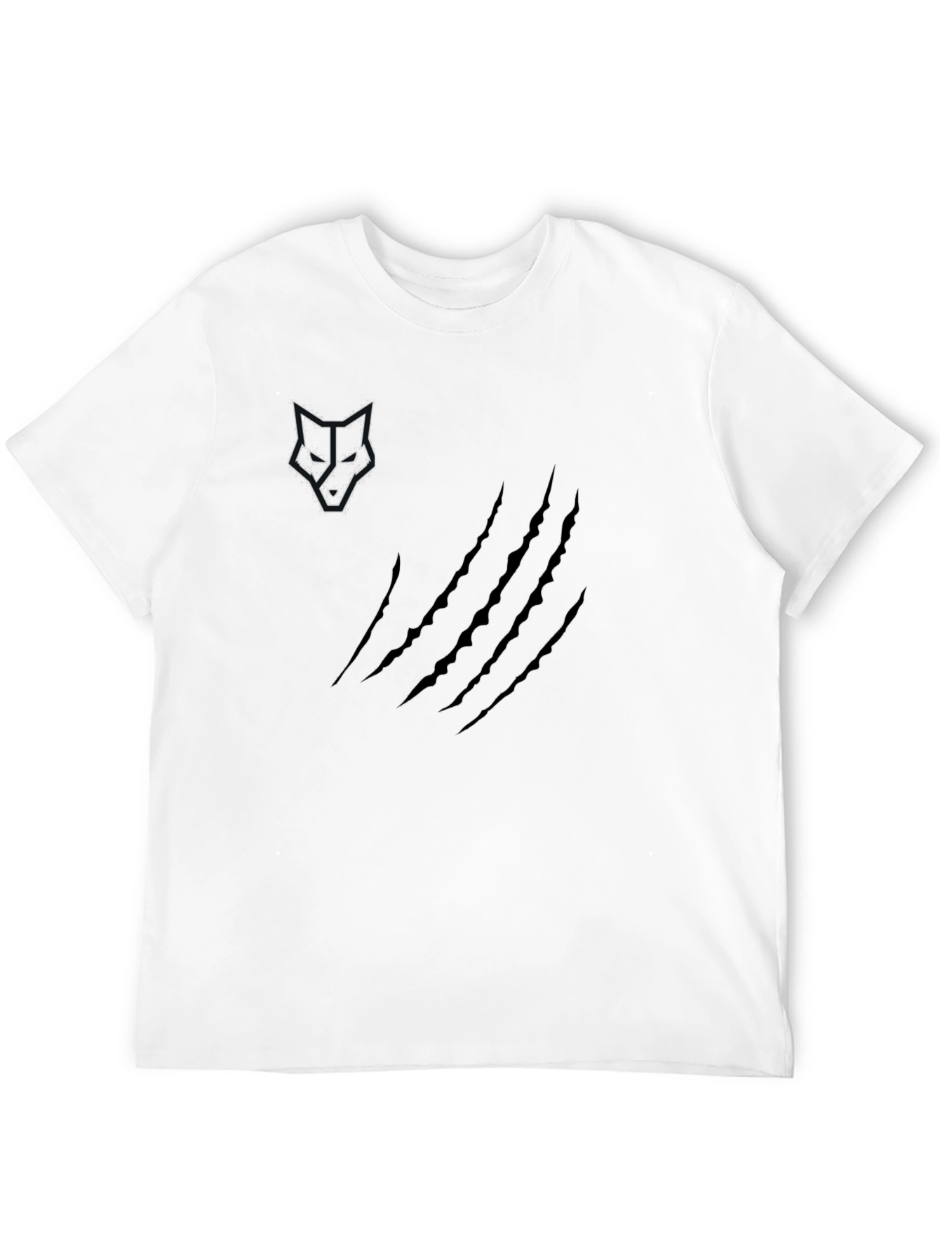 Wolf Graphic Black T-Shirt