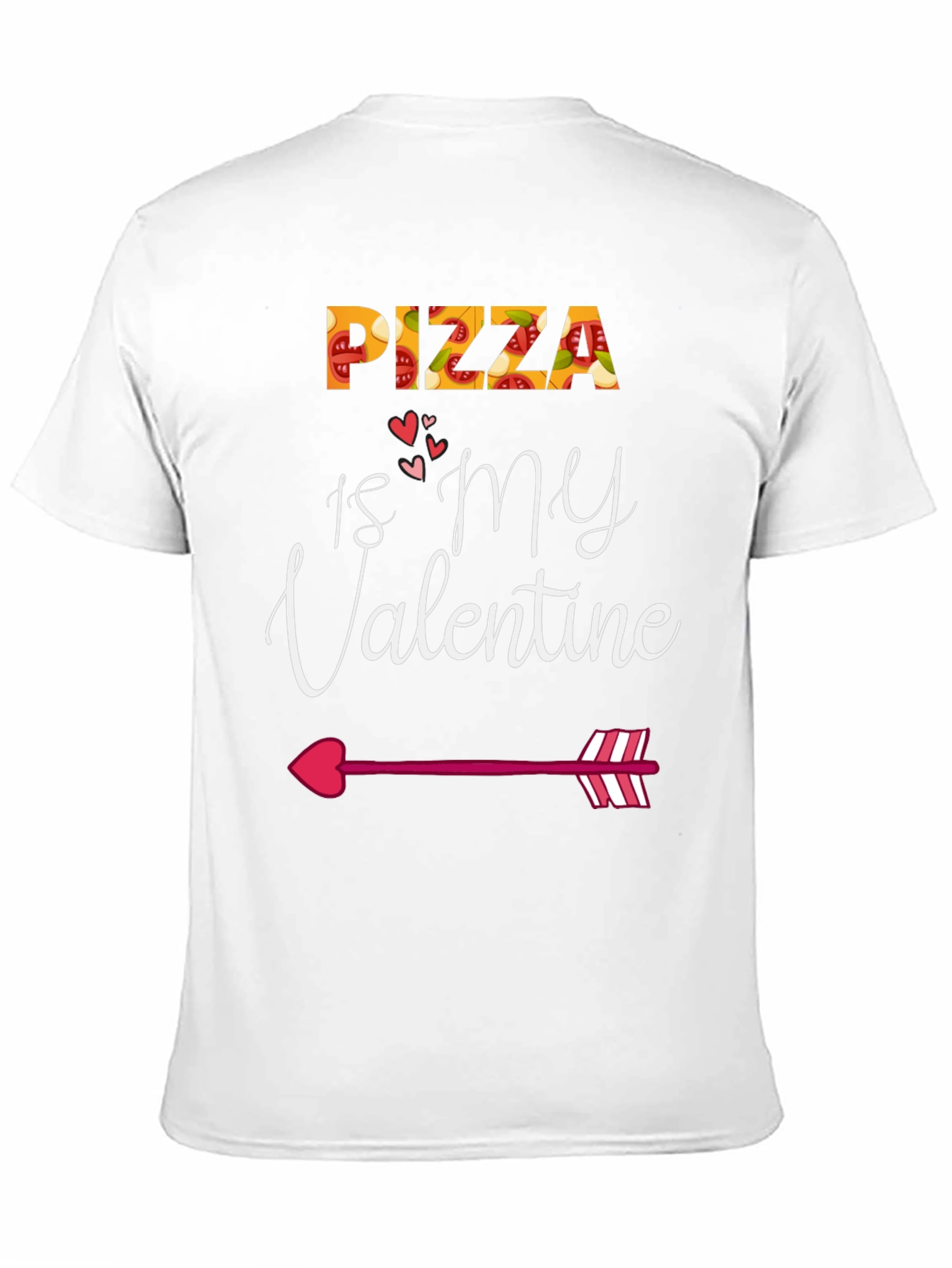 Pizza Is My Valentine Graphic Tee