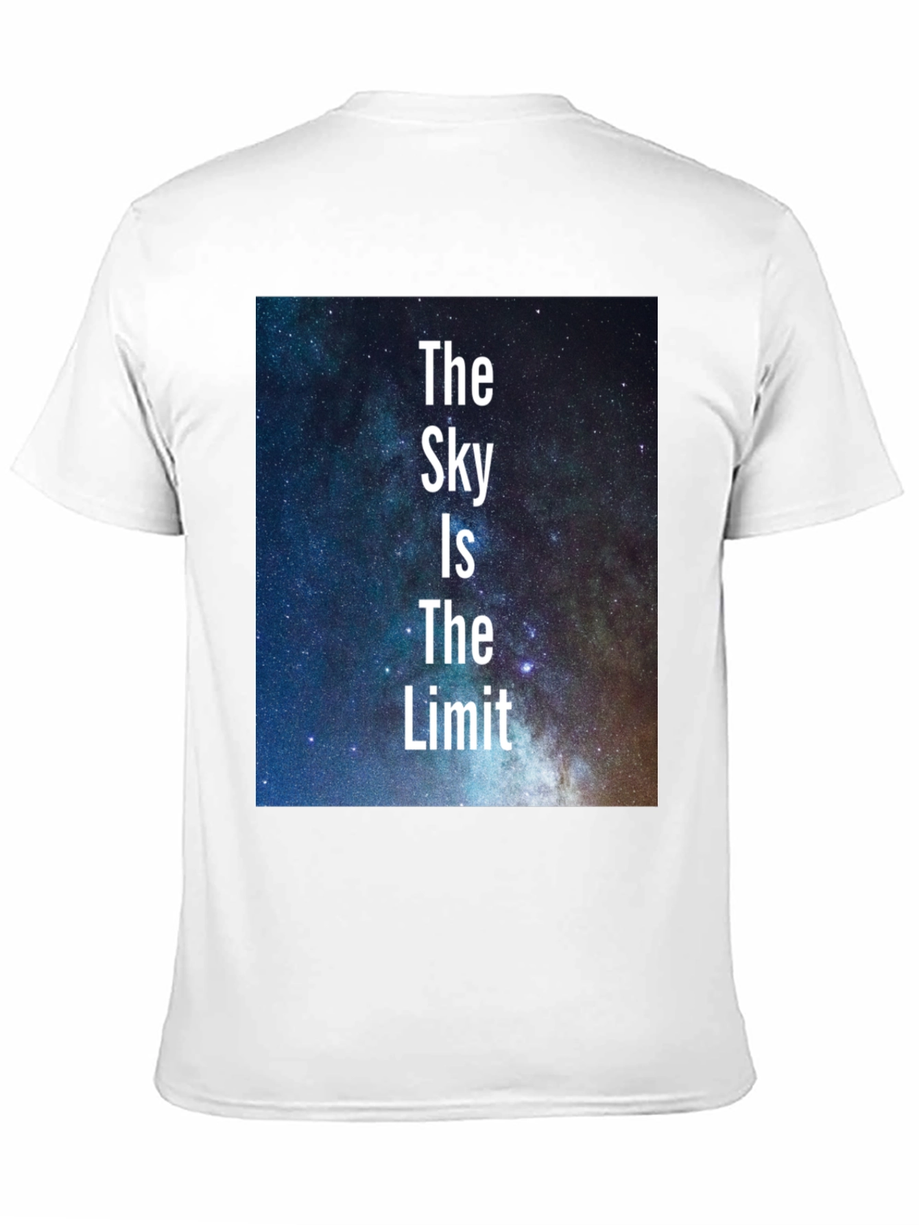 The Sky is The Limit T-Shirt - Motivational Design