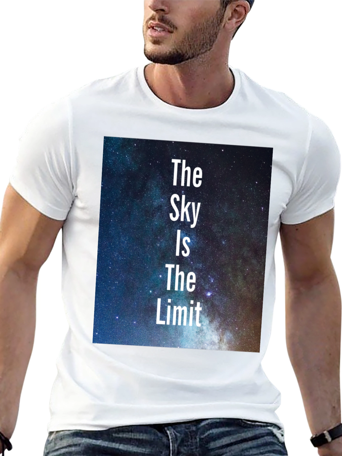 The Sky is The Limit T-Shirt - Motivational Design