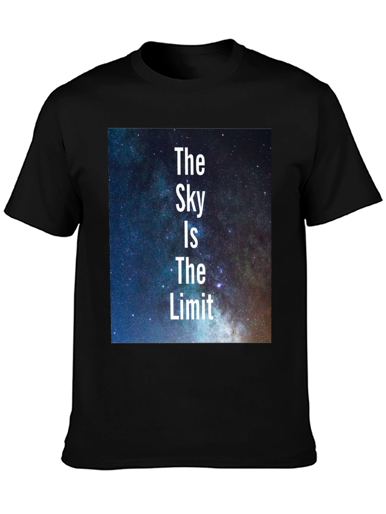 The Sky is The Limit T-Shirt - Motivational Design