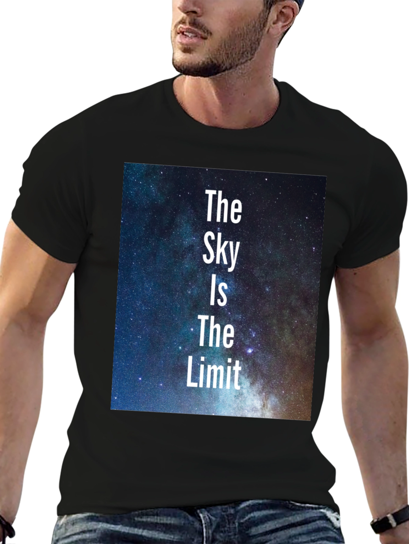 The Sky is The Limit T-Shirt - Motivational Design