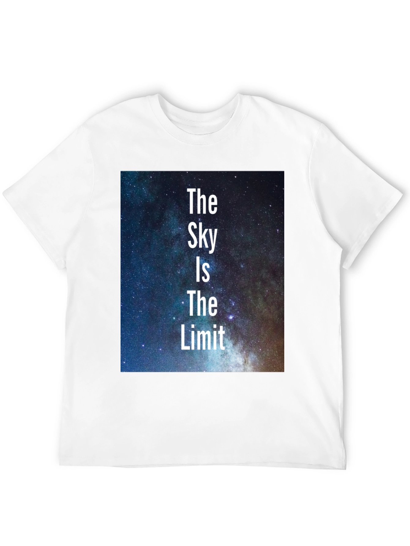 The Sky is The Limit T-Shirt - Motivational Design