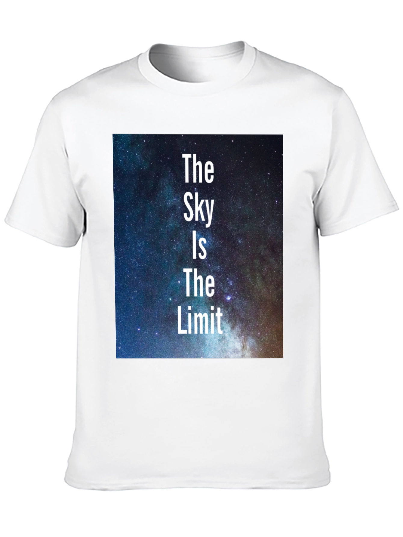 The Sky is The Limit T-Shirt - Motivational Design