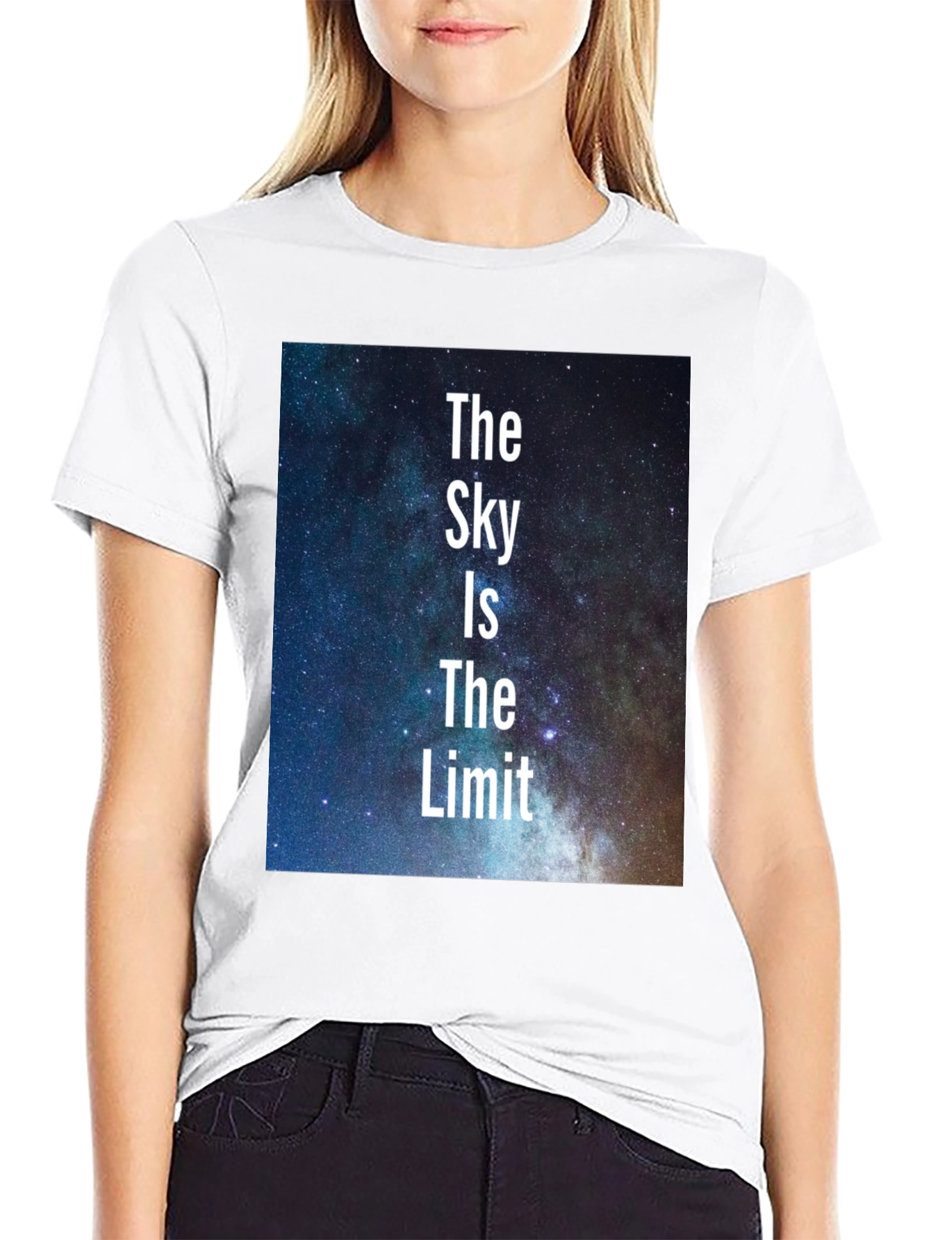 The Sky is The Limit T-Shirt - Motivational Design