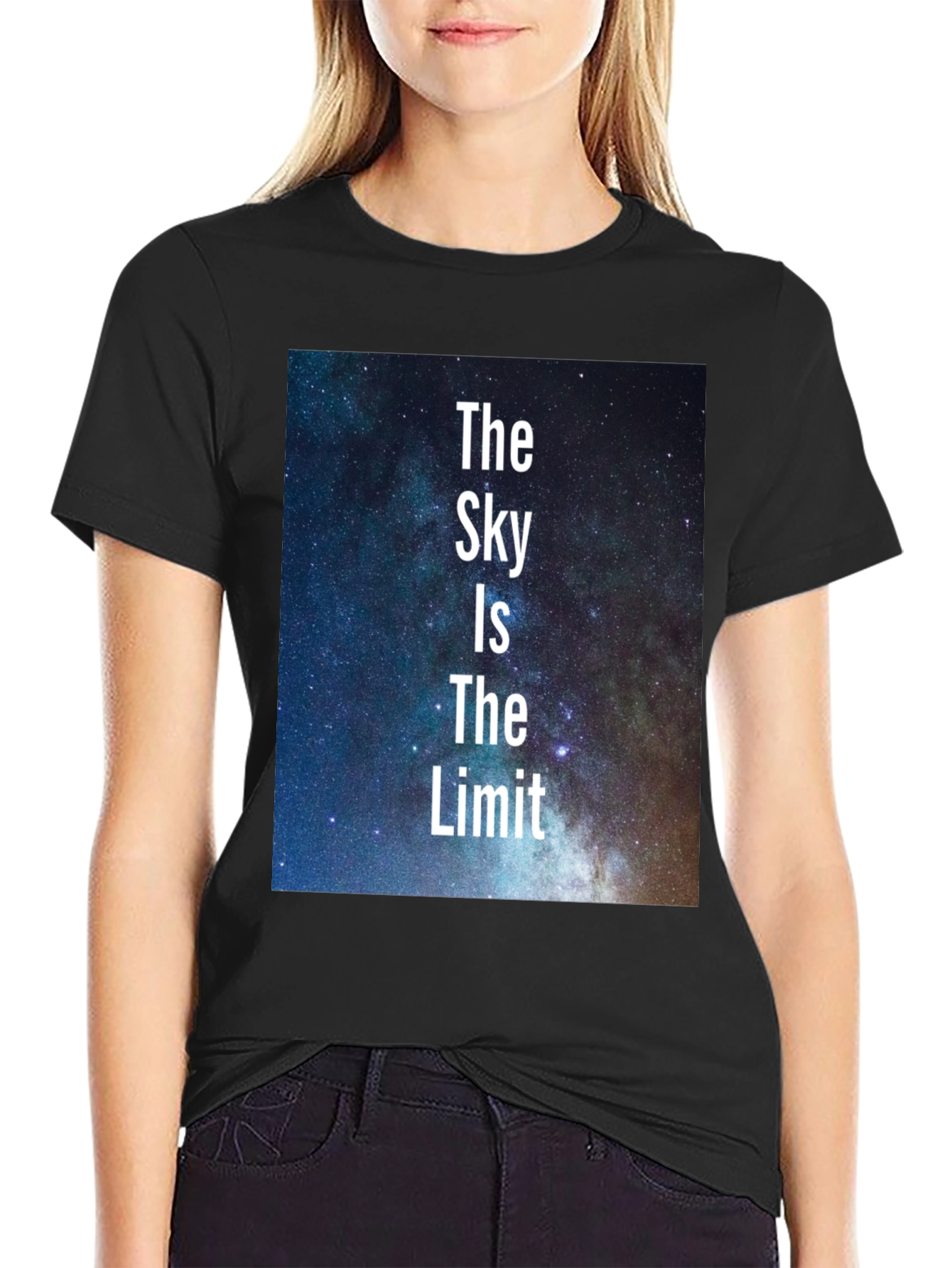 The Sky is The Limit T-Shirt - Motivational Design
