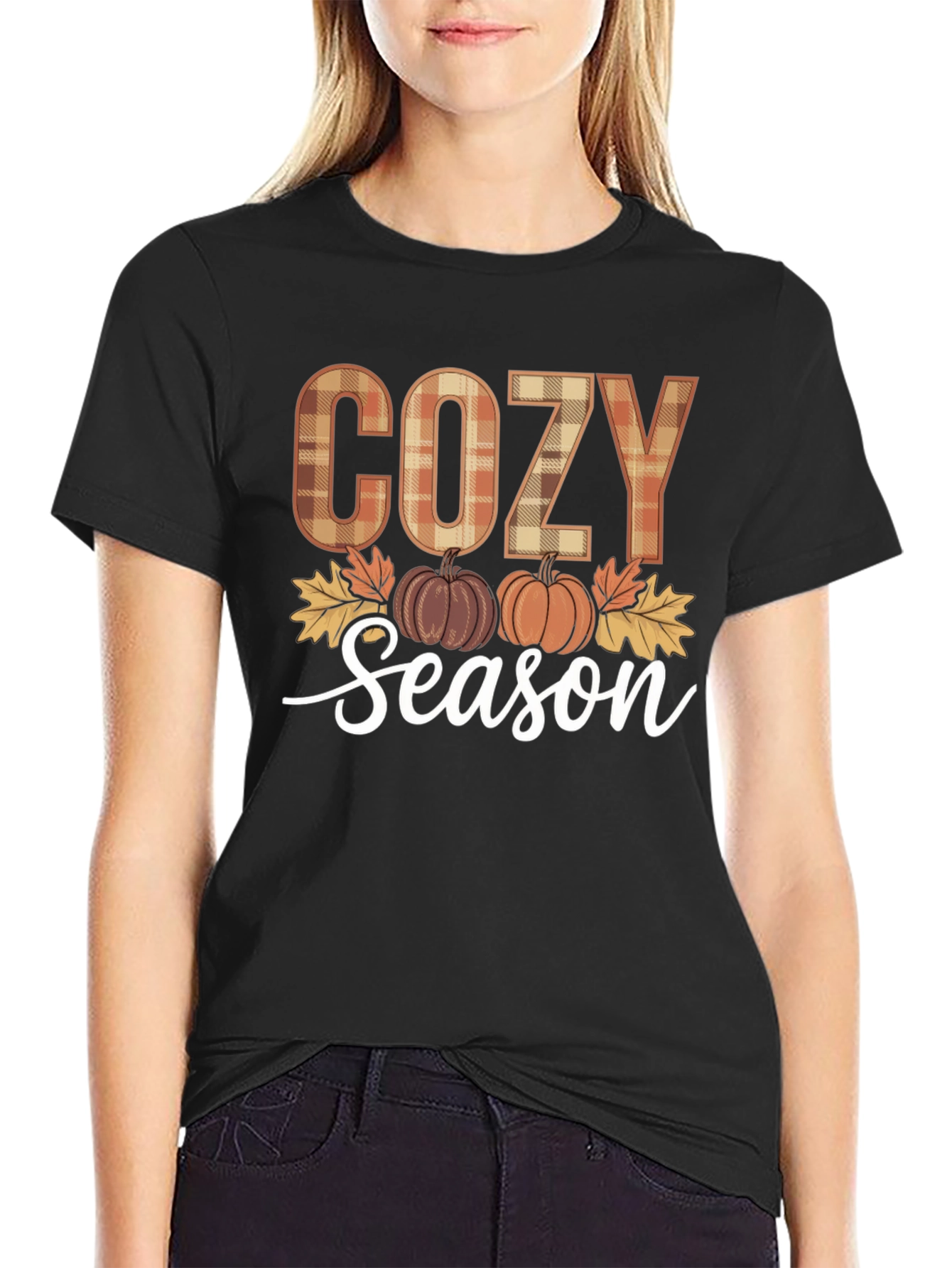 Cozy Season Pumpkin T-Shirt