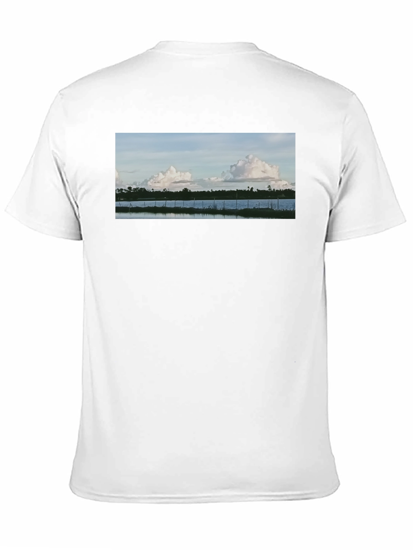 Nature View Black T-Shirt