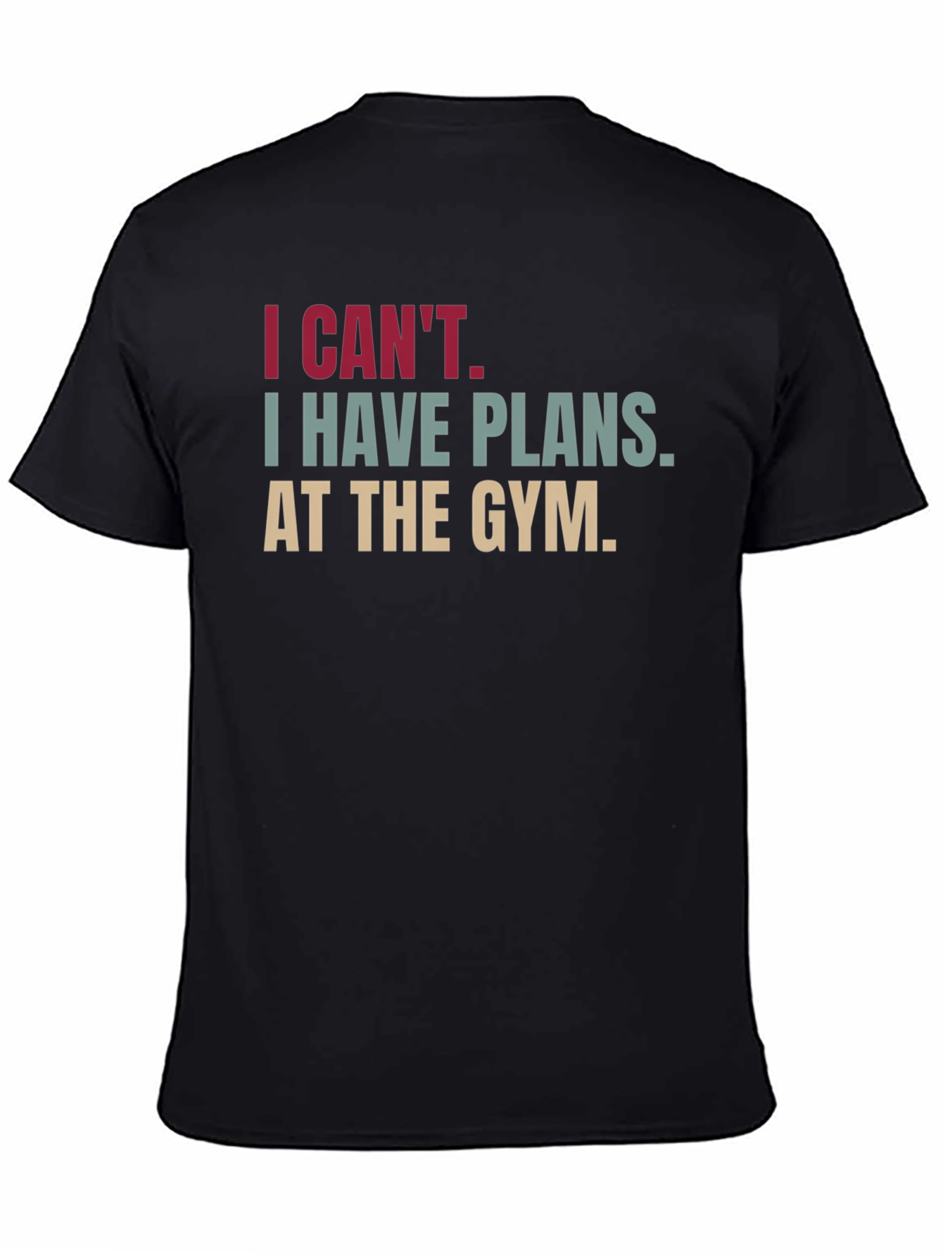 Gym Plans T-Shirt - Workout Motivation Tee