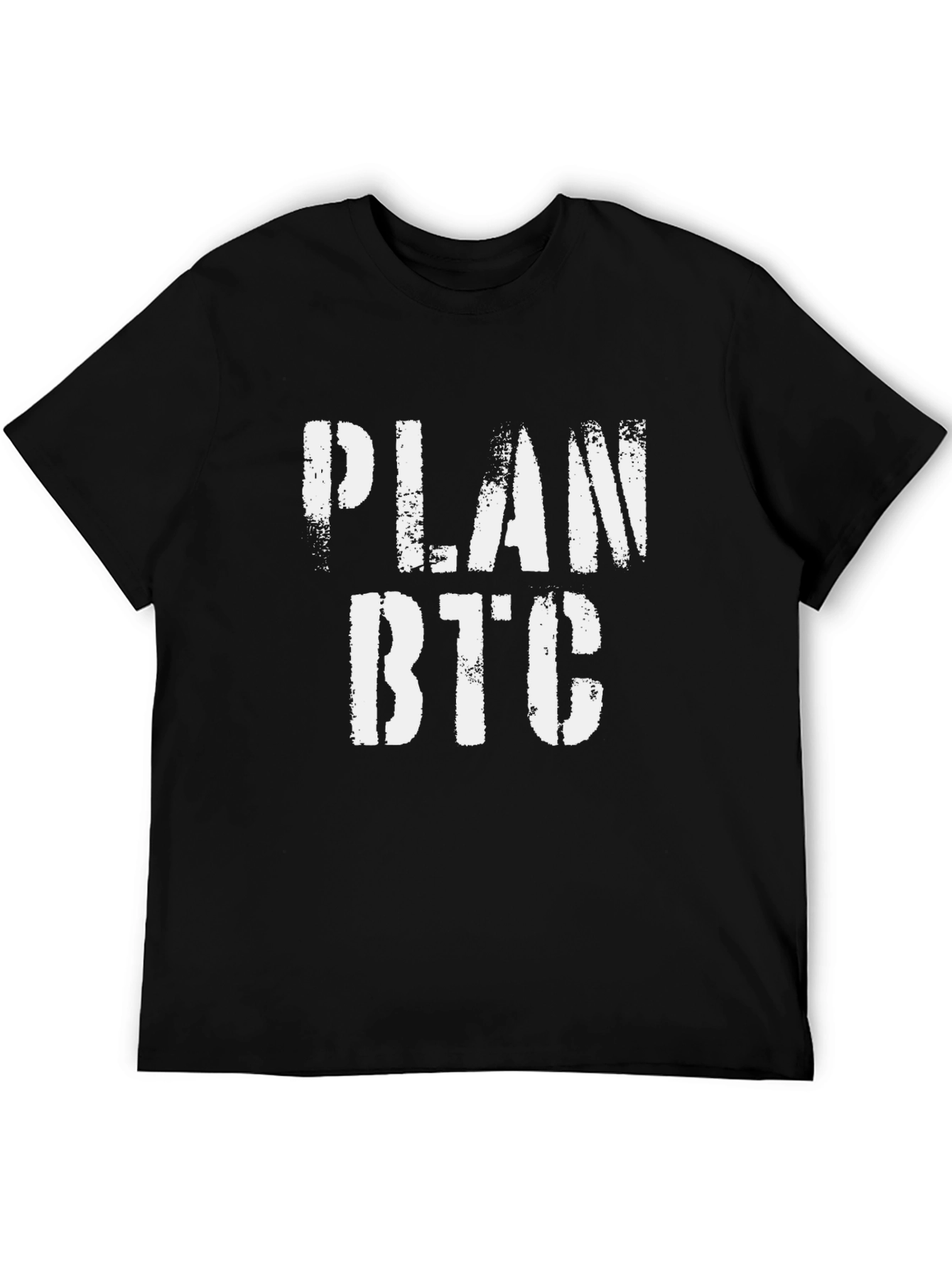 Plan BTC Crypto T-Shirt - Bitcoin Cryptocurrency Tee