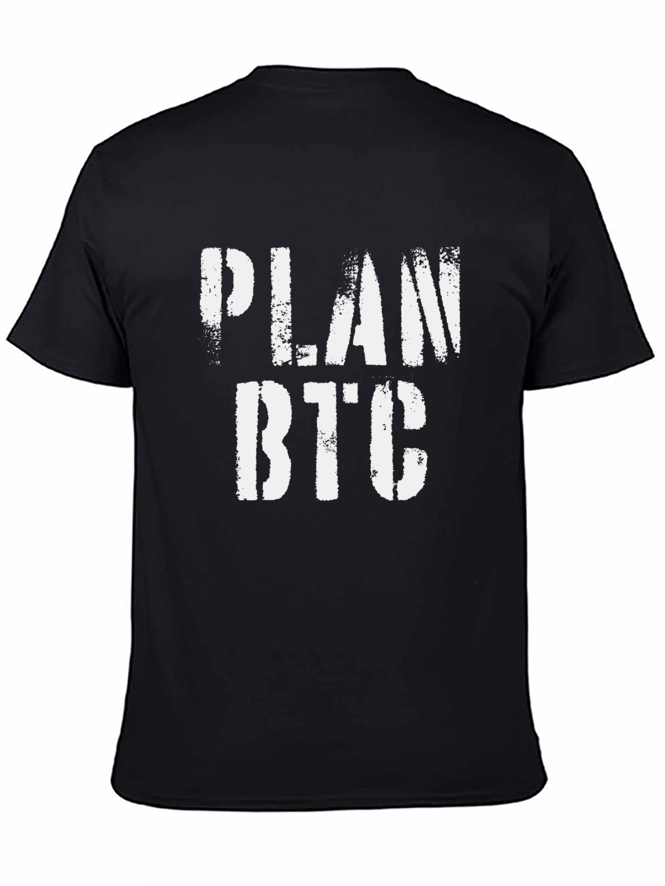 Plan BTC Crypto T-Shirt - Bitcoin Cryptocurrency Tee