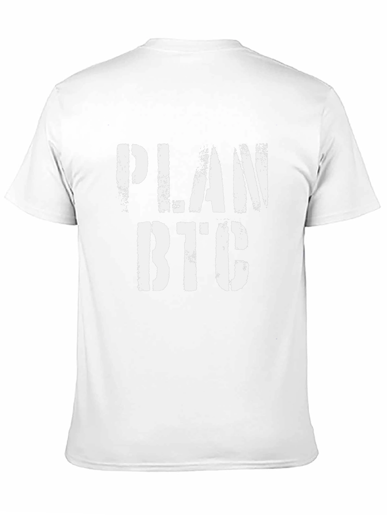Plan BTC Crypto T-Shirt - Bitcoin Cryptocurrency Tee