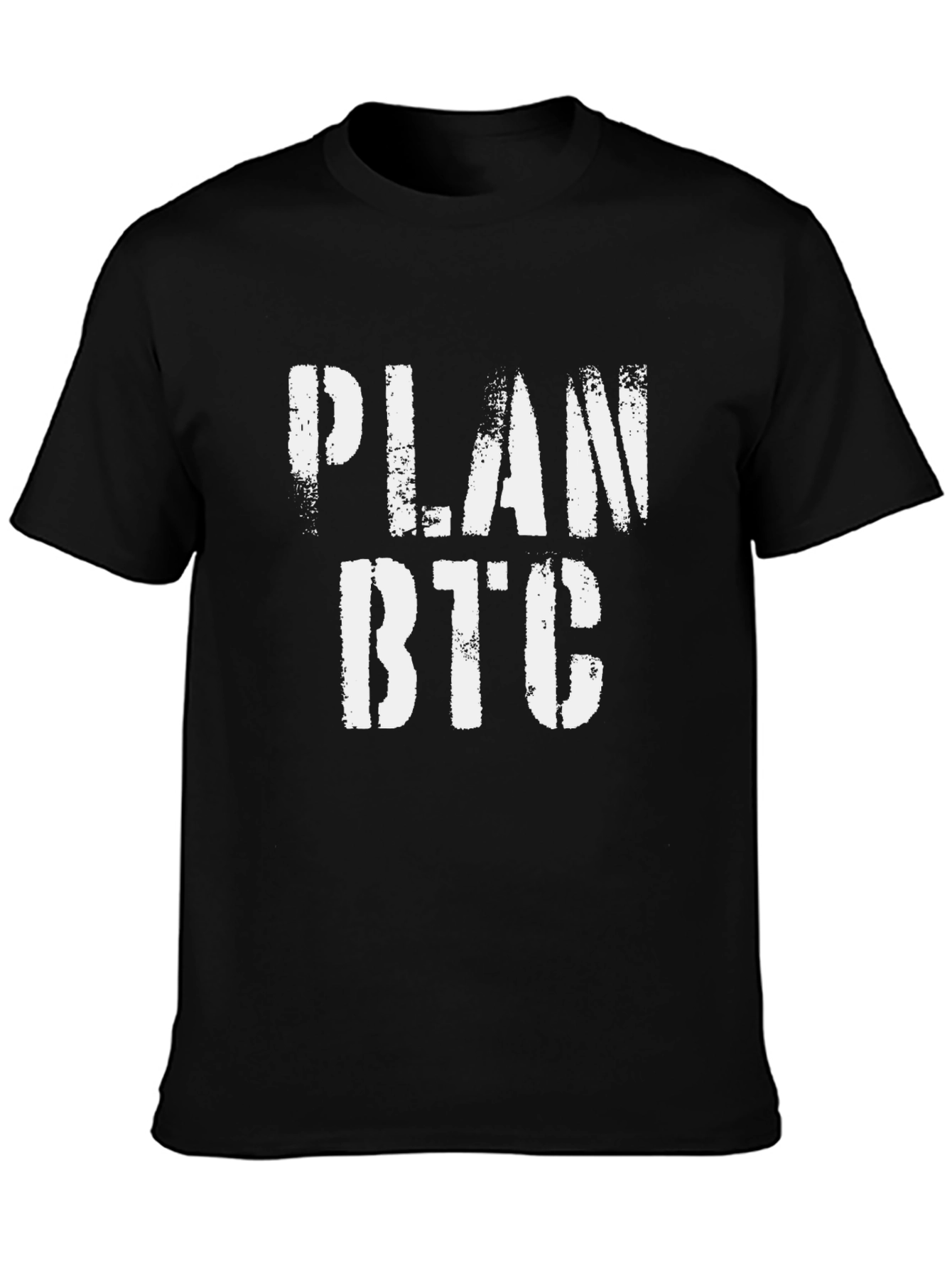 Plan BTC Crypto T-Shirt - Bitcoin Cryptocurrency Tee