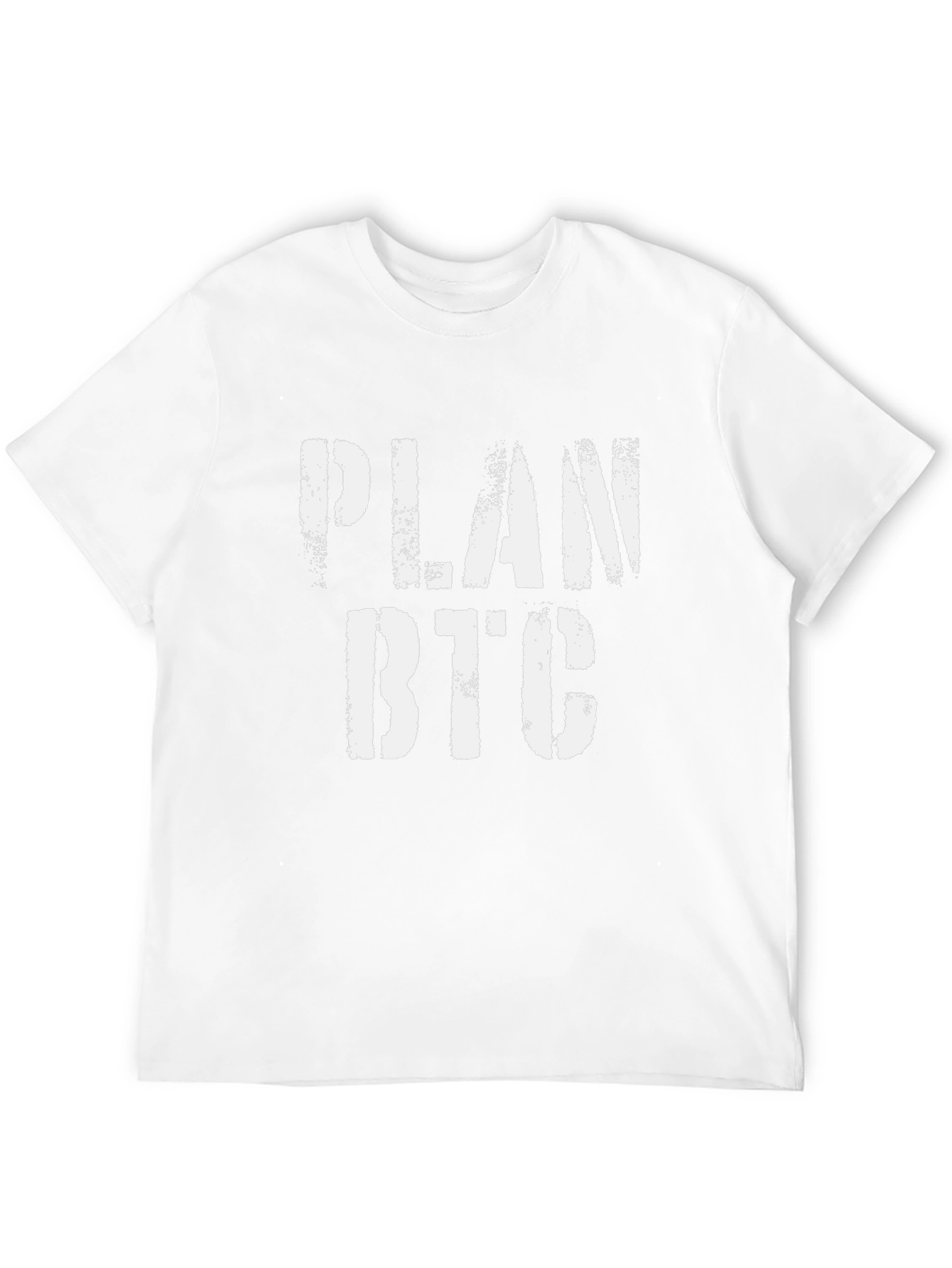 Plan BTC Crypto T-Shirt - Bitcoin Cryptocurrency Tee