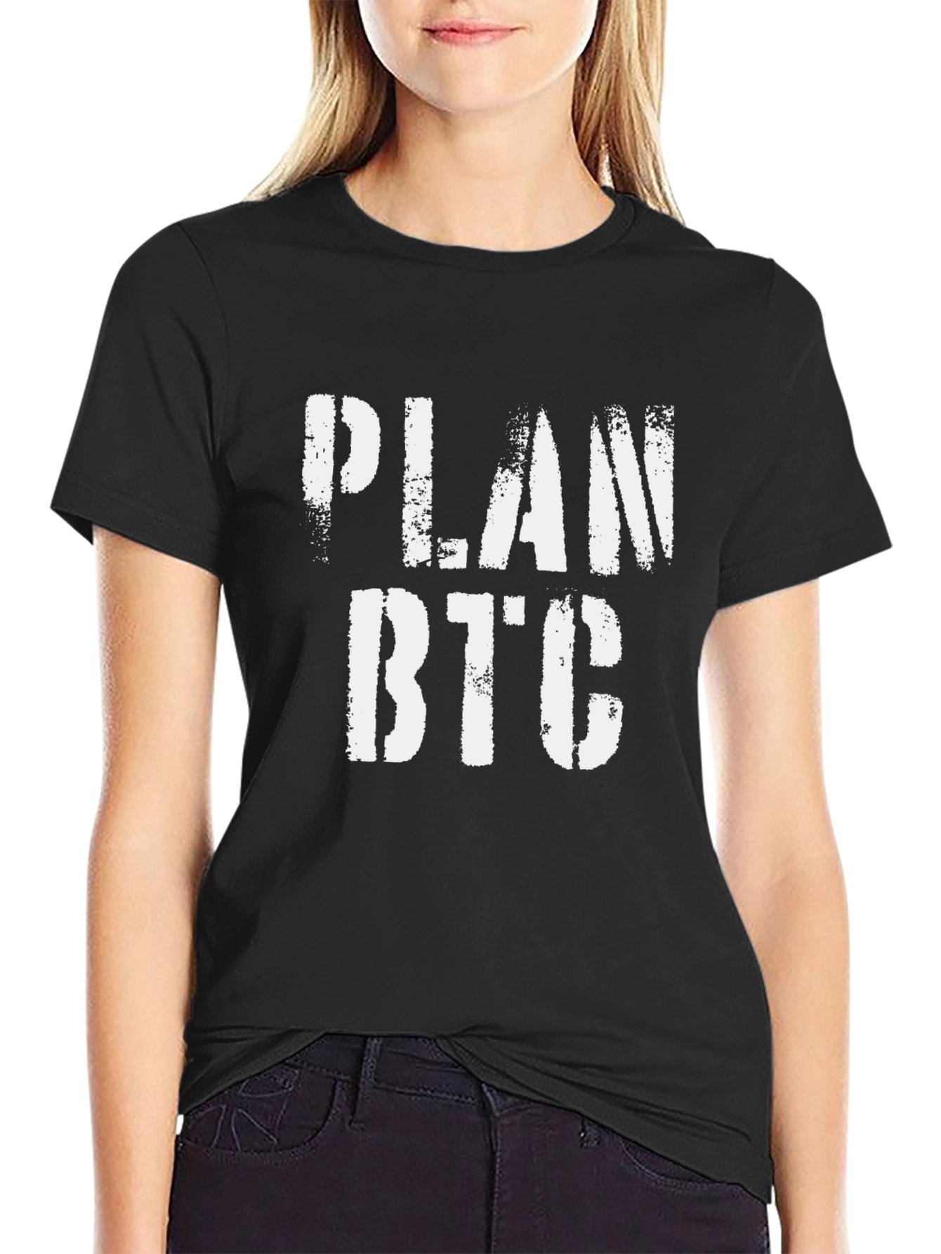 Plan BTC Crypto T-Shirt - Bitcoin Cryptocurrency Tee