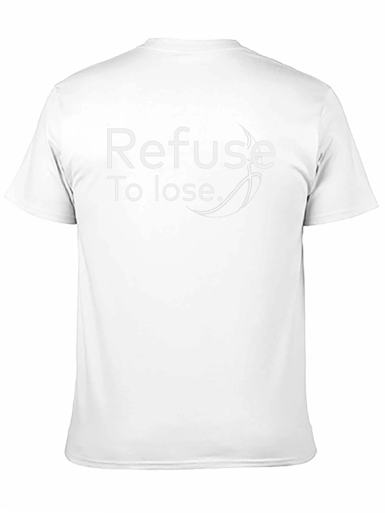 Refuse To Lose Black T-Shirt
