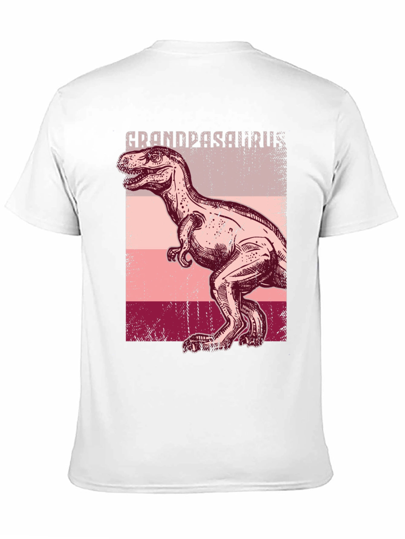 Grandpasaurus T-Rex Graphic Tee - Black