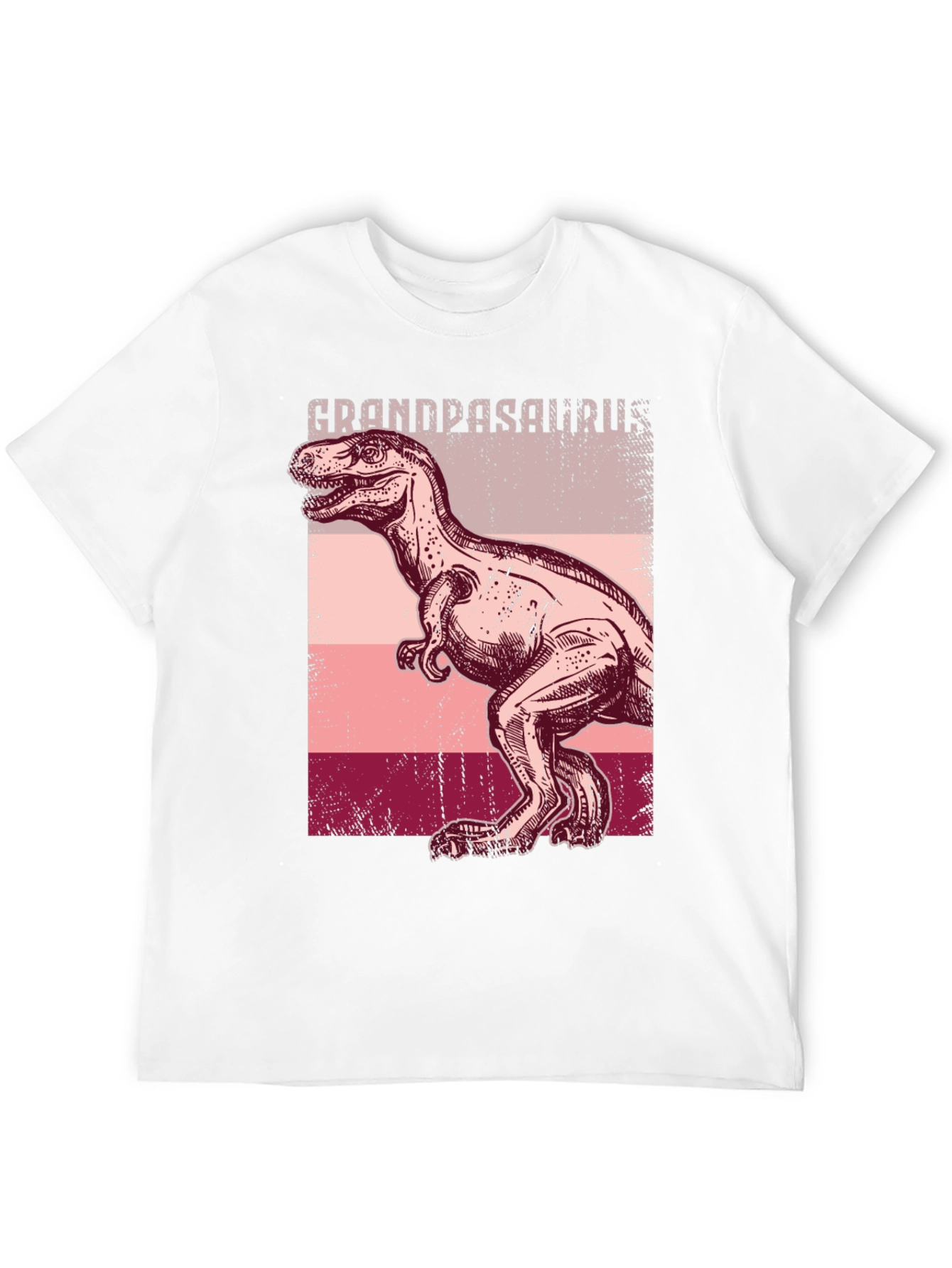 Grandpasaurus T-Rex Graphic Tee - Black