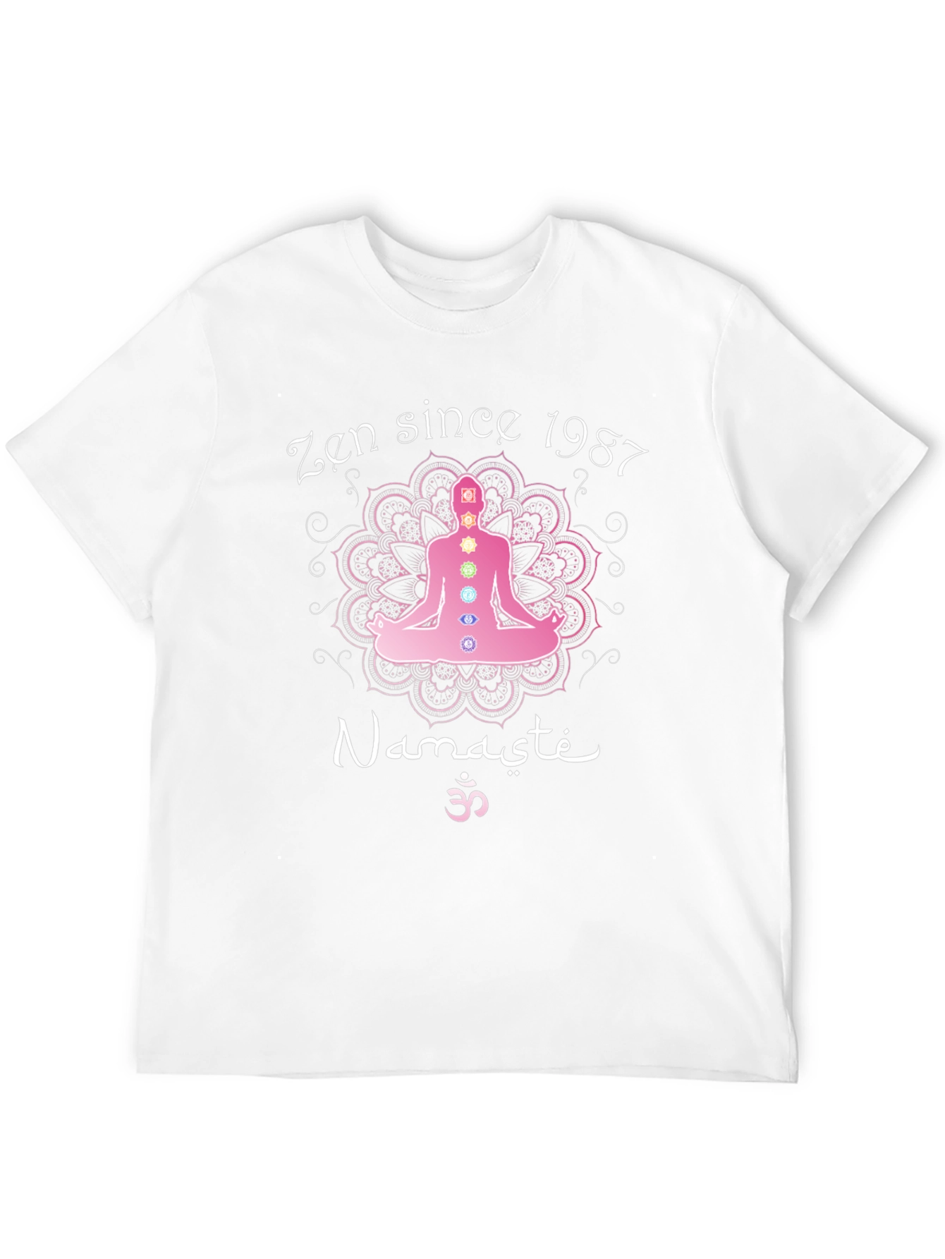 Zen Since 1987 Chakra T-Shirt - Namaste Yoga Tee
