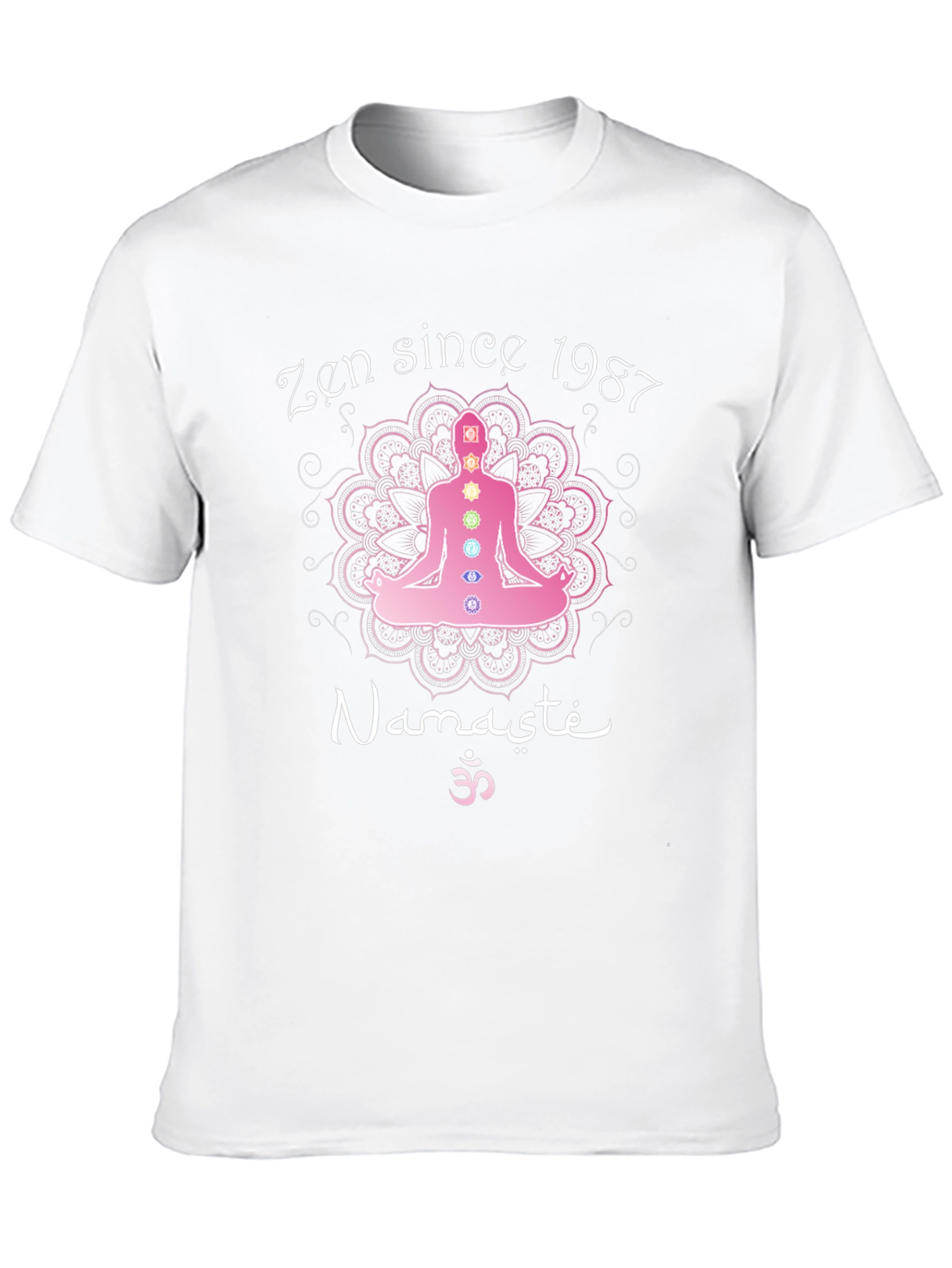Zen Since 1987 Chakra T-Shirt - Namaste Yoga Tee