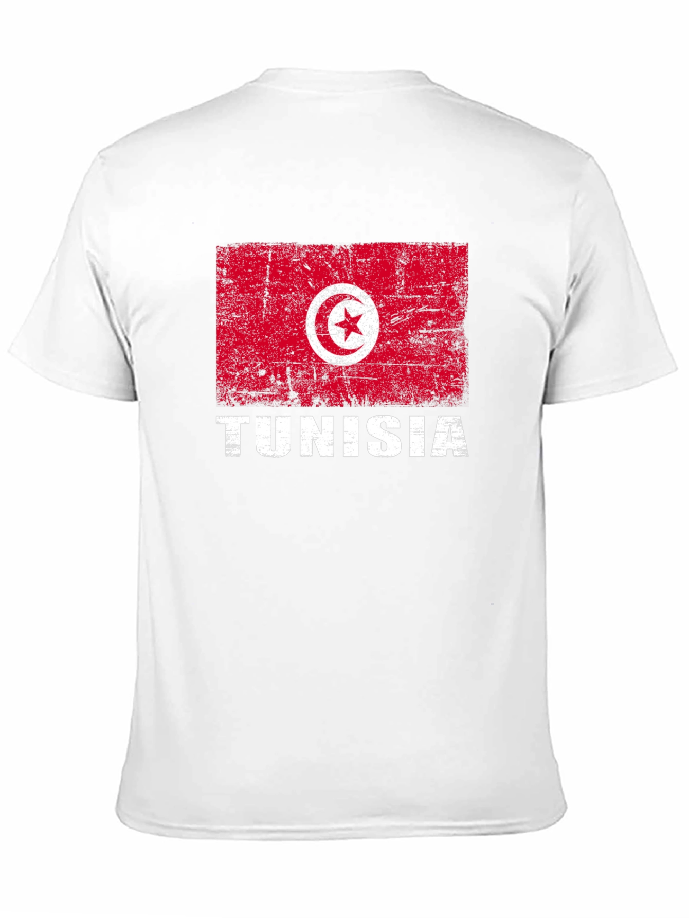Tunisia Flag Graphic T-Shirt