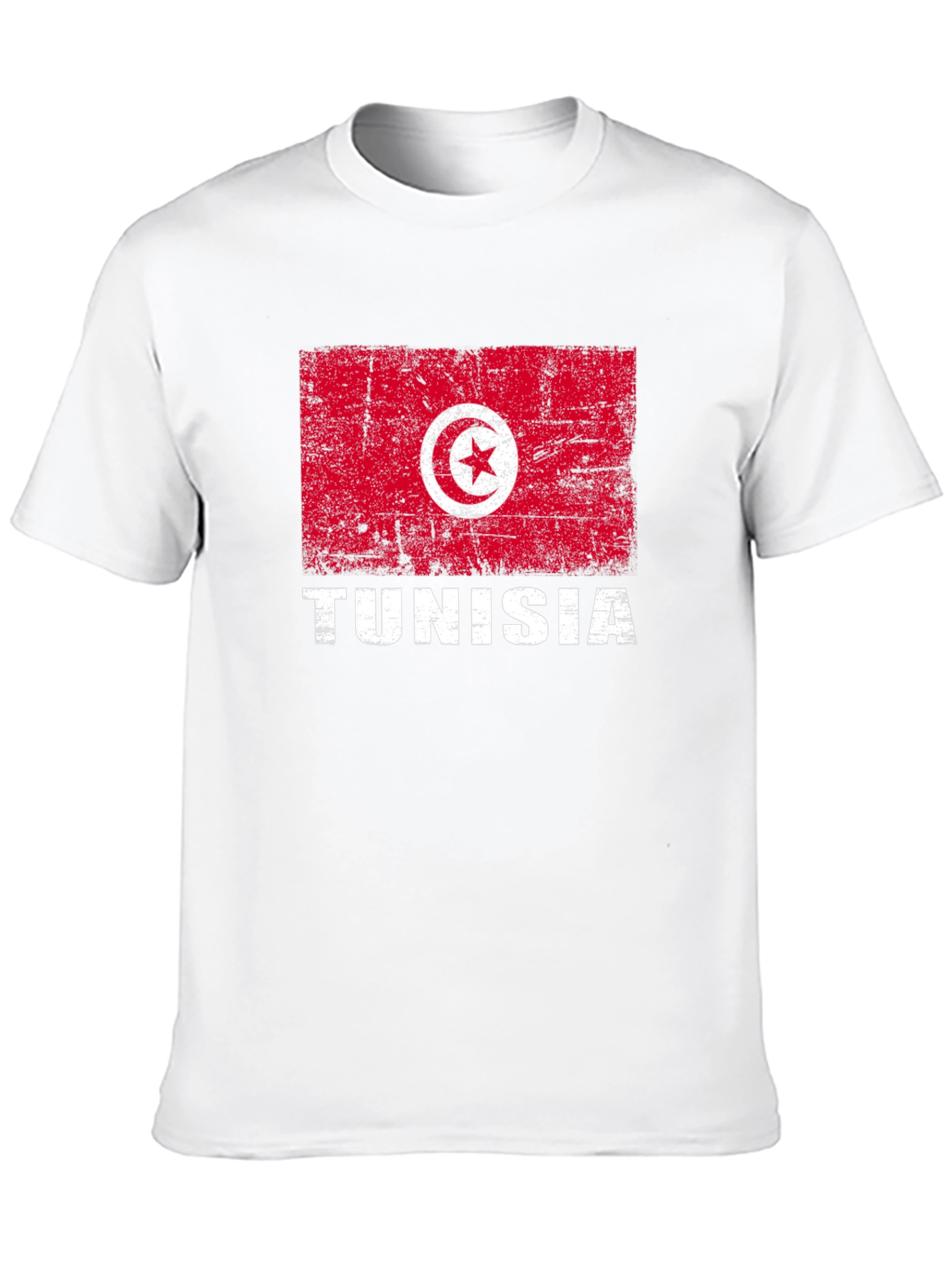Tunisia Flag Graphic T-Shirt