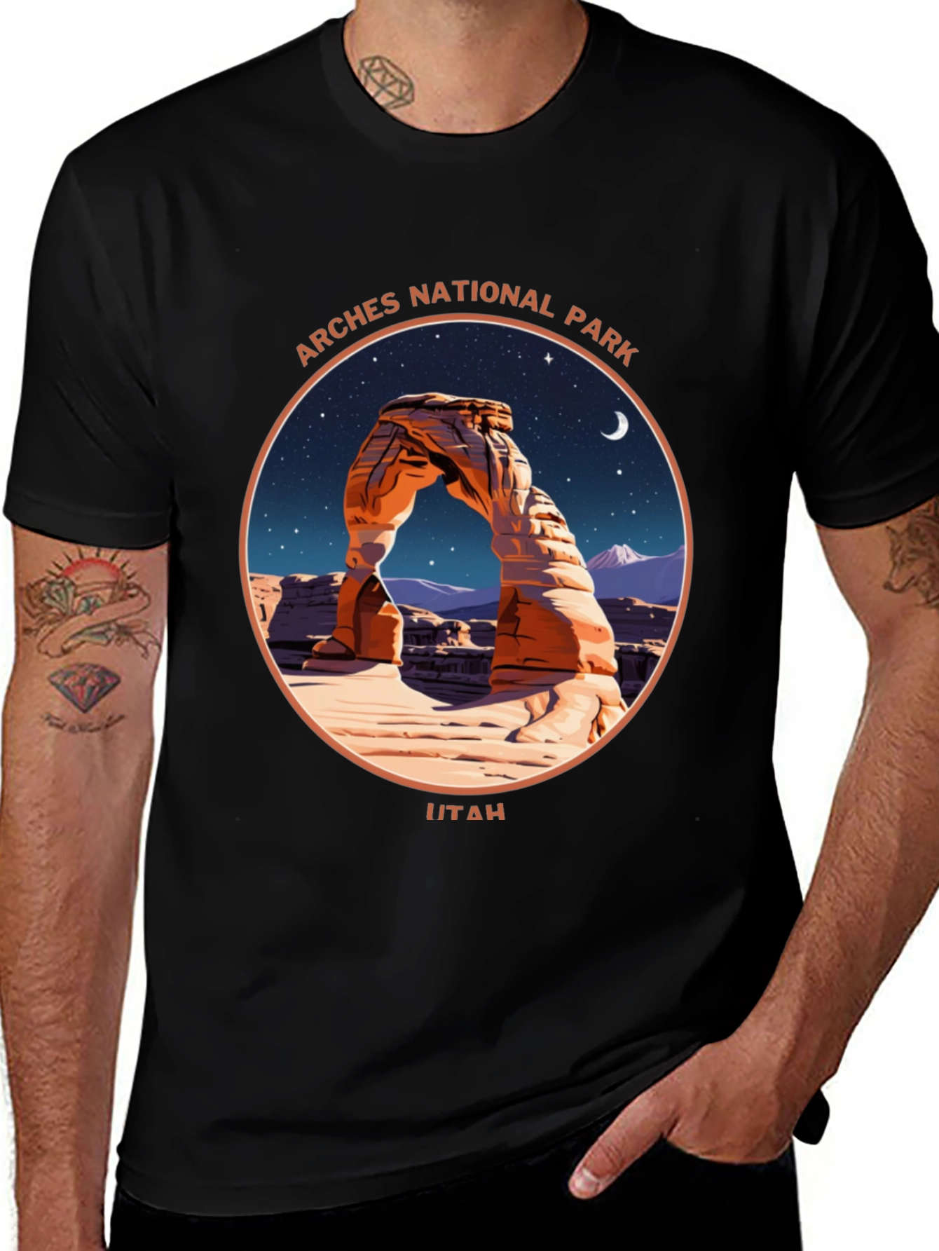 Arches National Park Graphic Tee