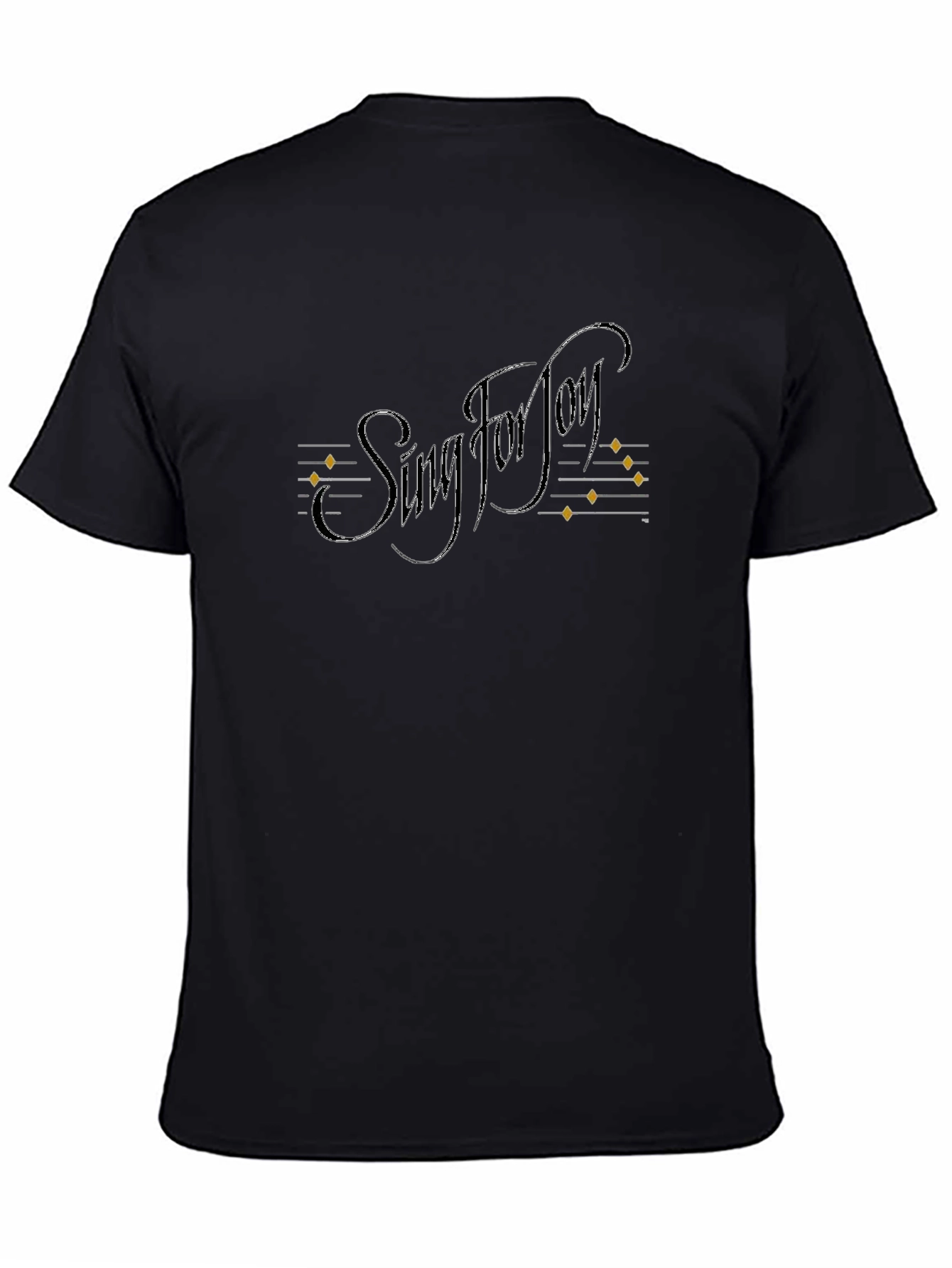 Sing For Joy Black Graphic Tee