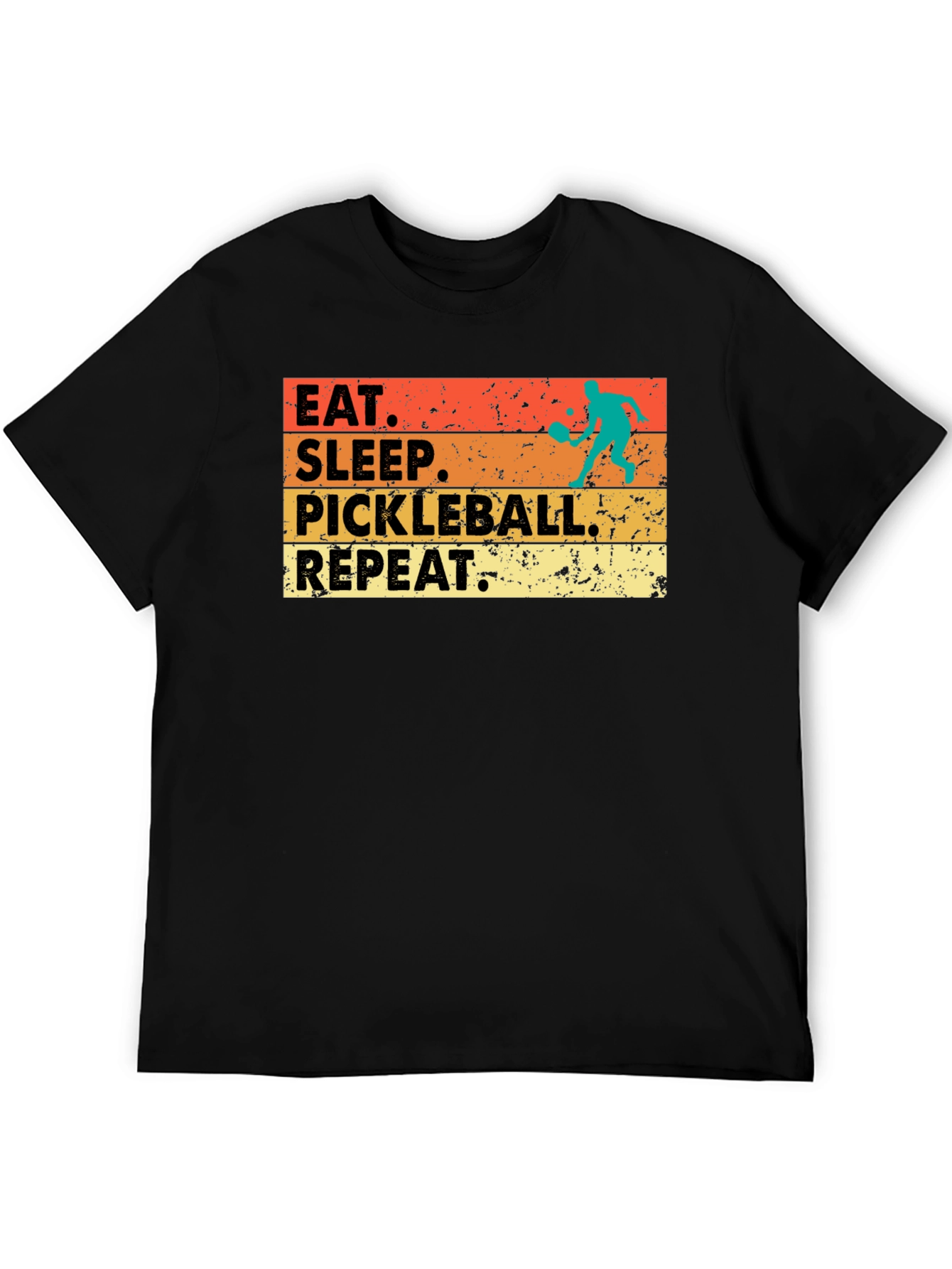 Eat Sleep Pickleball Repeat T-Shirt