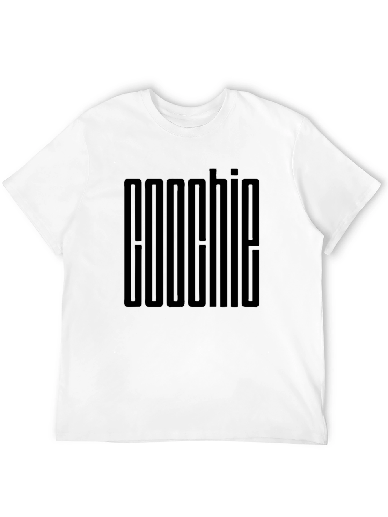 Edgy BOOCHIE Graphic Black T-Shirt