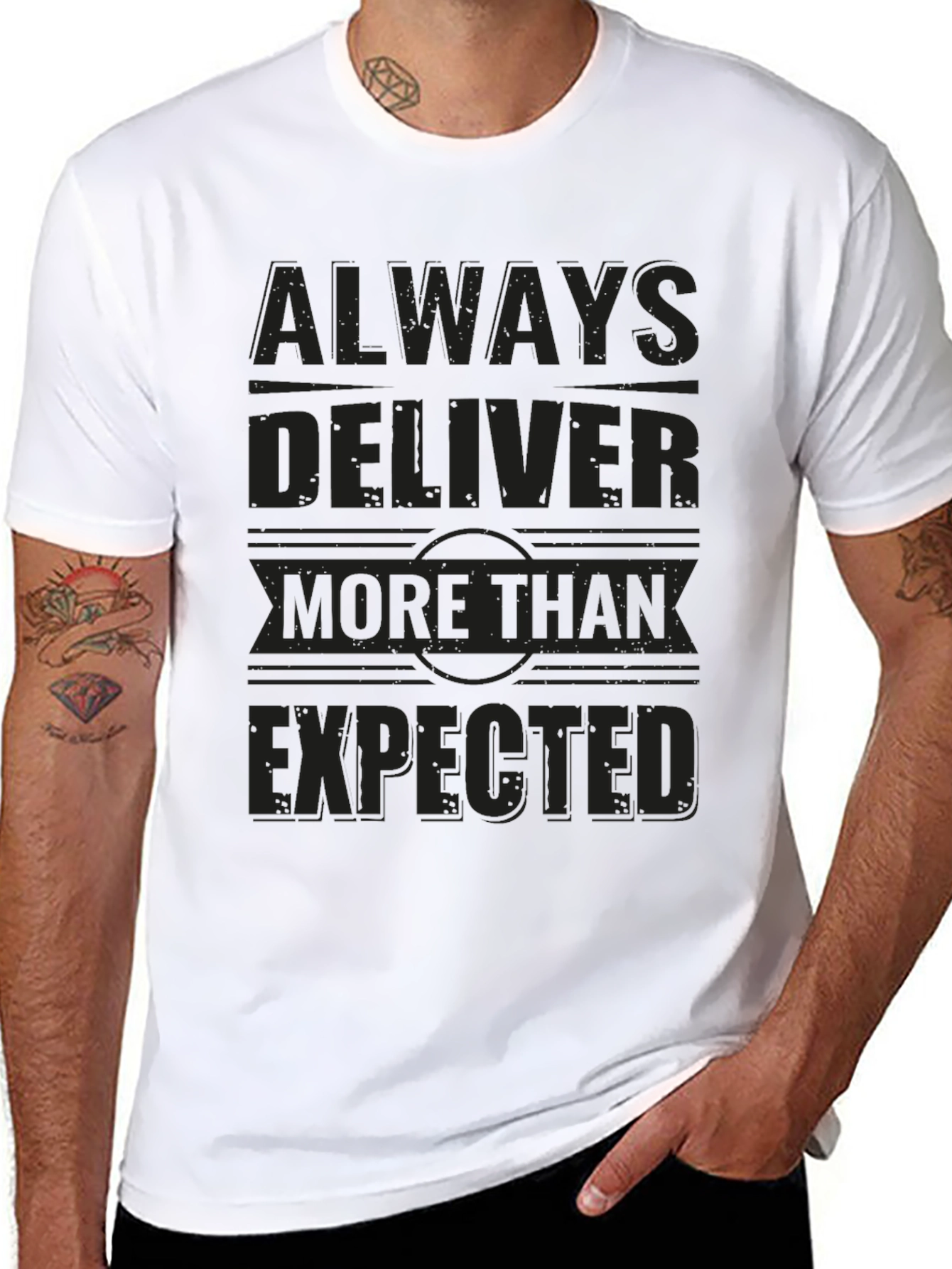 Always Deliver More Than Expected Graphic Tee
