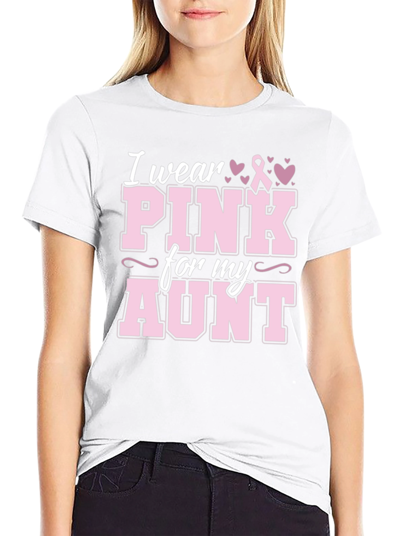I Wear Pink For My Aunt T-Shirt