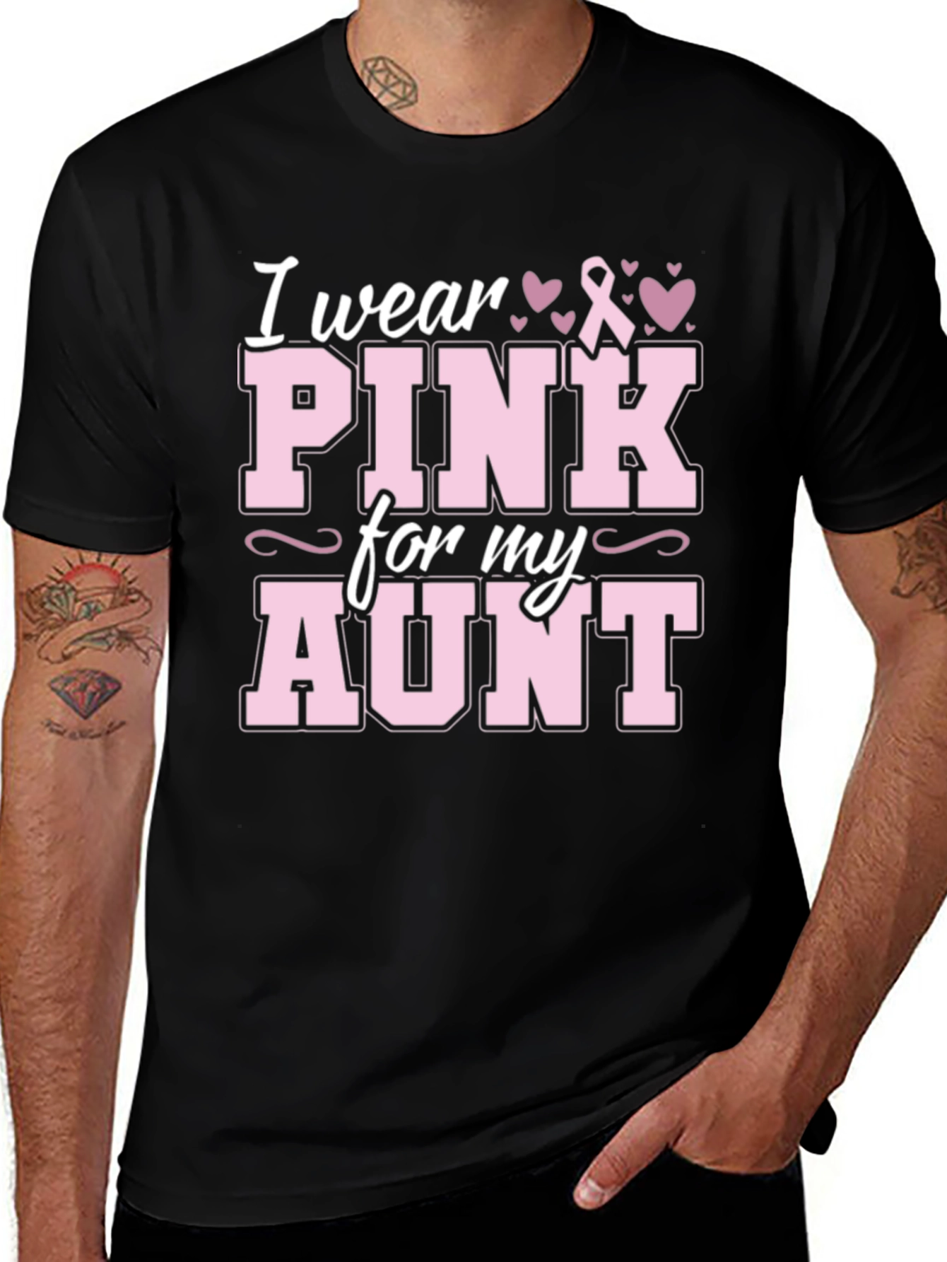 I Wear Pink For My Aunt T-Shirt