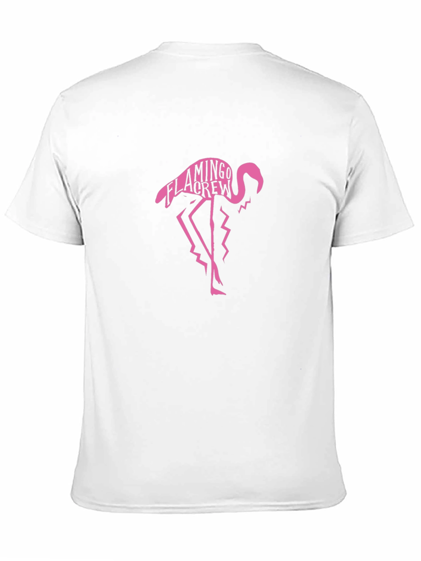 Flamingo Crew Graphic Tee - Mens Black T-Shirt