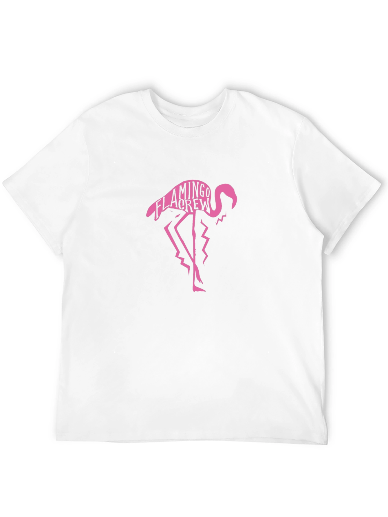 Flamingo Crew Graphic Tee - Mens Black T-Shirt