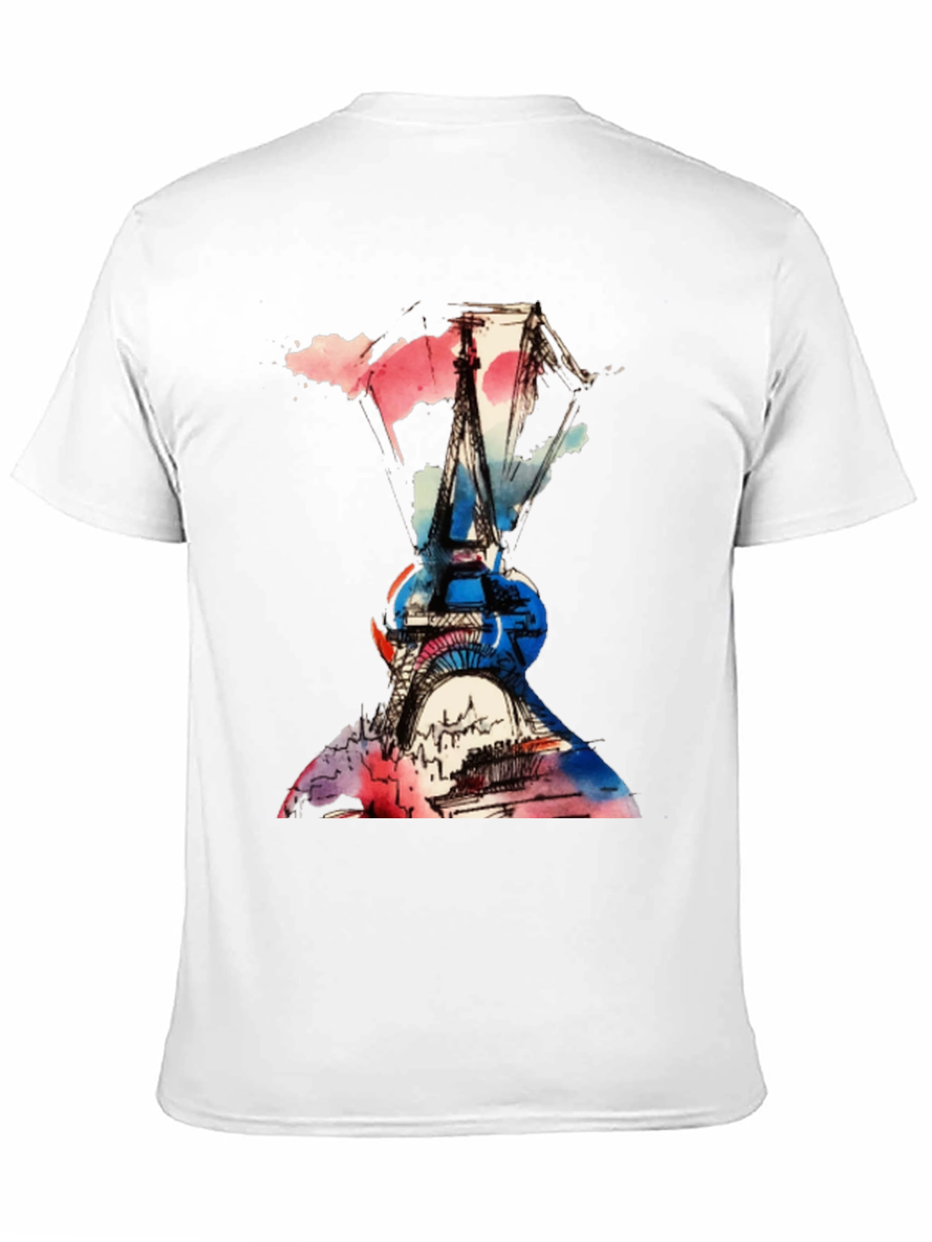 Eiffel Tower Paris Graphic T-Shirt