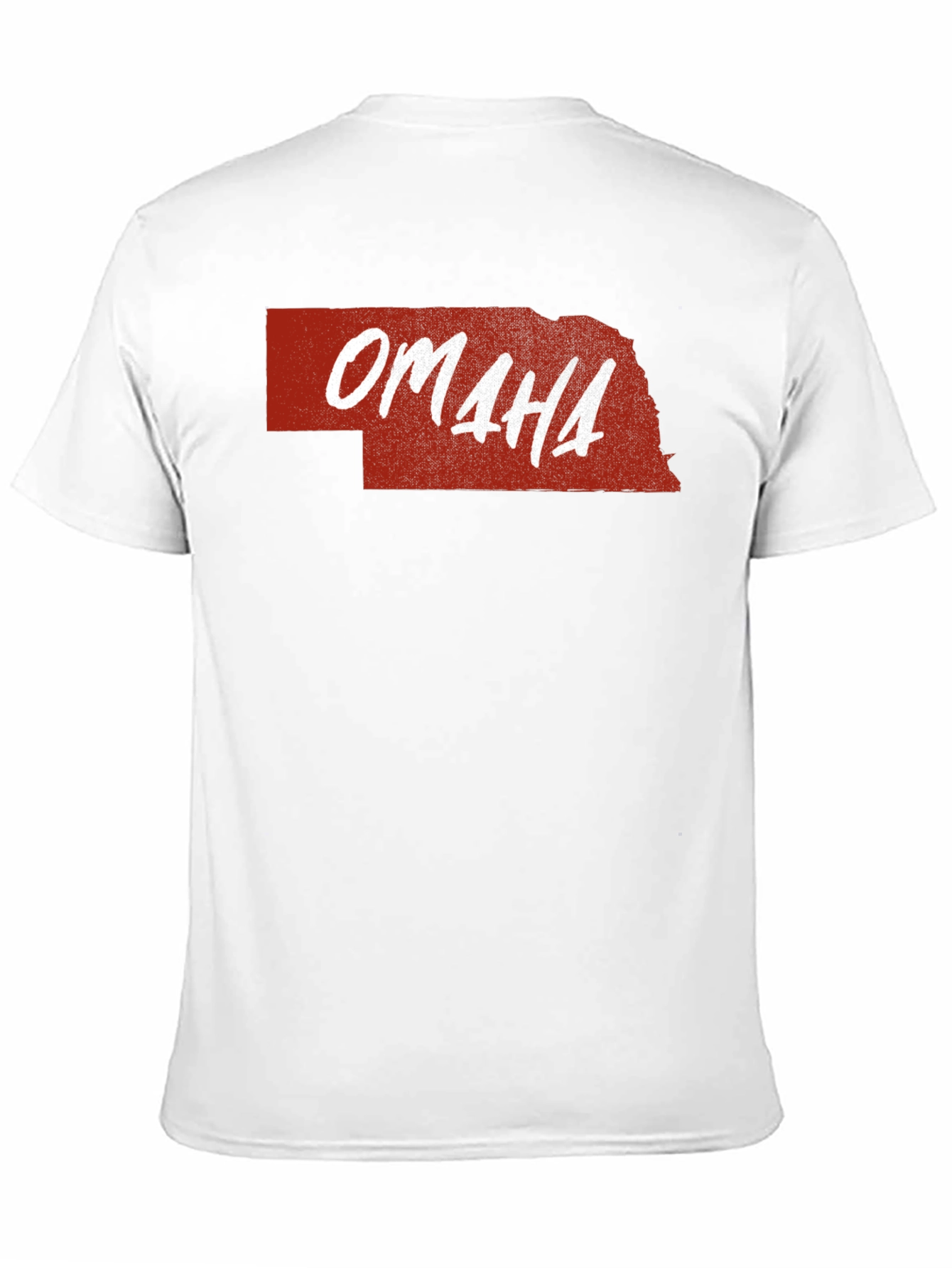 Omaha Nebraska State Map T-Shirt