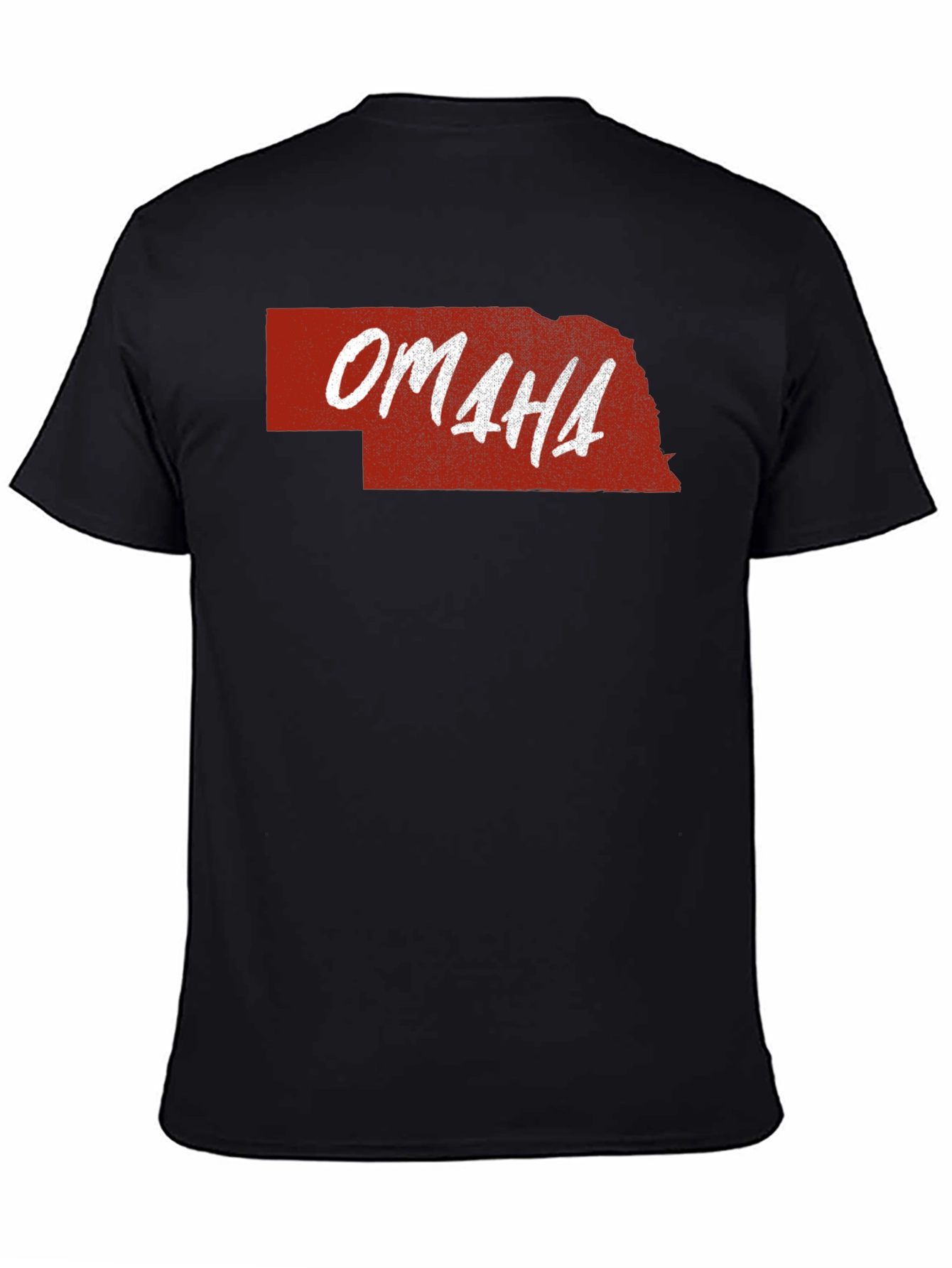 Omaha Nebraska State Map T-Shirt
