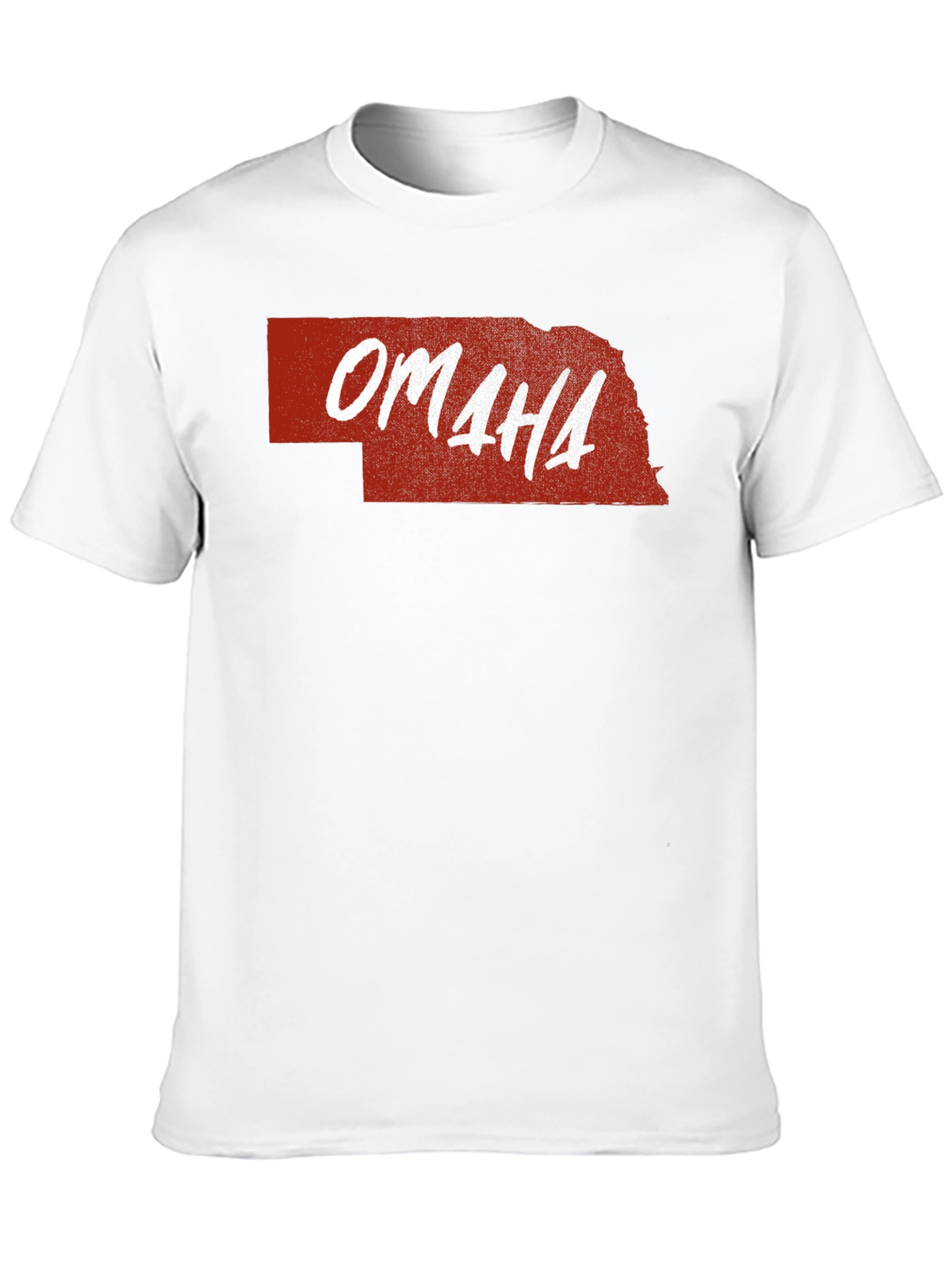 Omaha Nebraska State Map T-Shirt