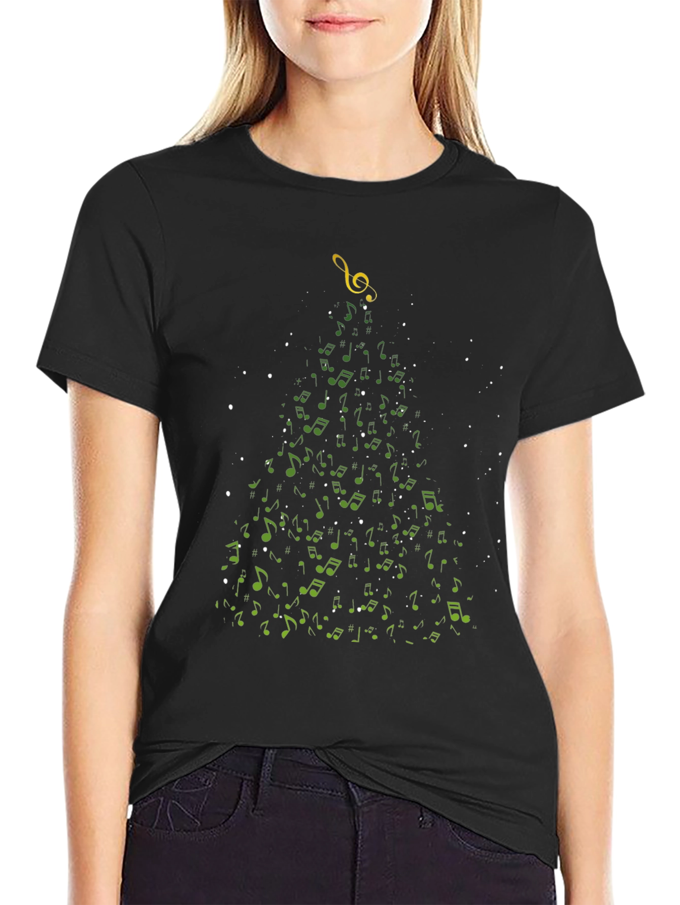 Musical Christmas Tree T-Shirt