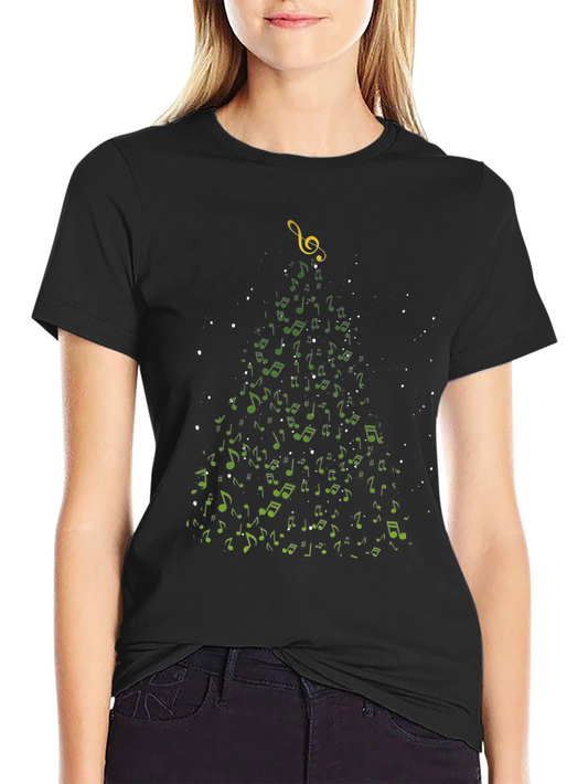 Musical Christmas Tree T-Shirt