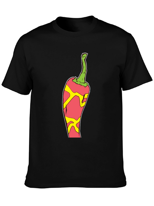 Red Hot Chili Pepper Graphic Tee - Spicy Style!