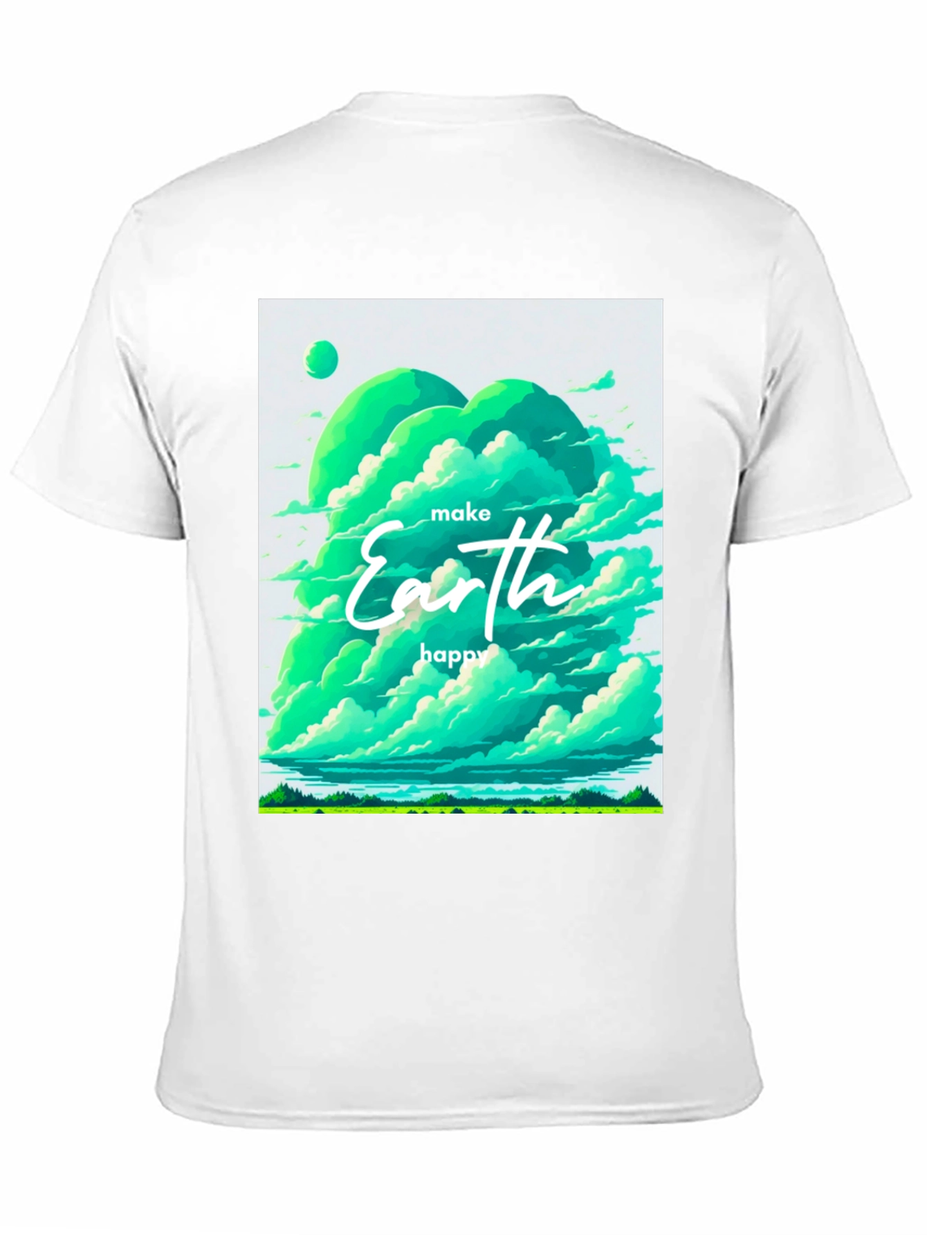 Eco-Friendly Earth Graphic Tee - Unisex