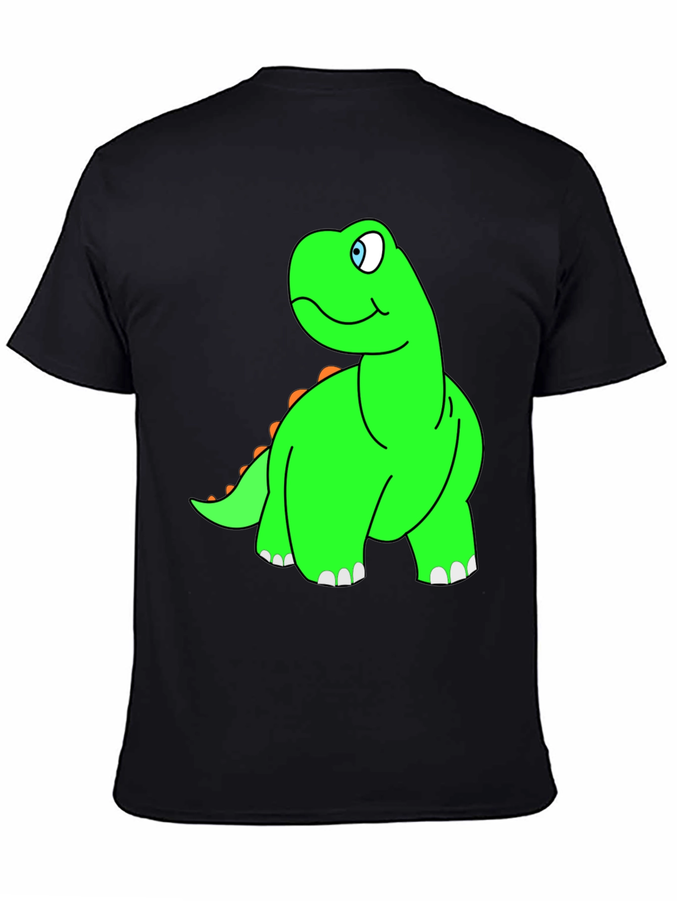Cartoon Dinosaur Graphic Tee