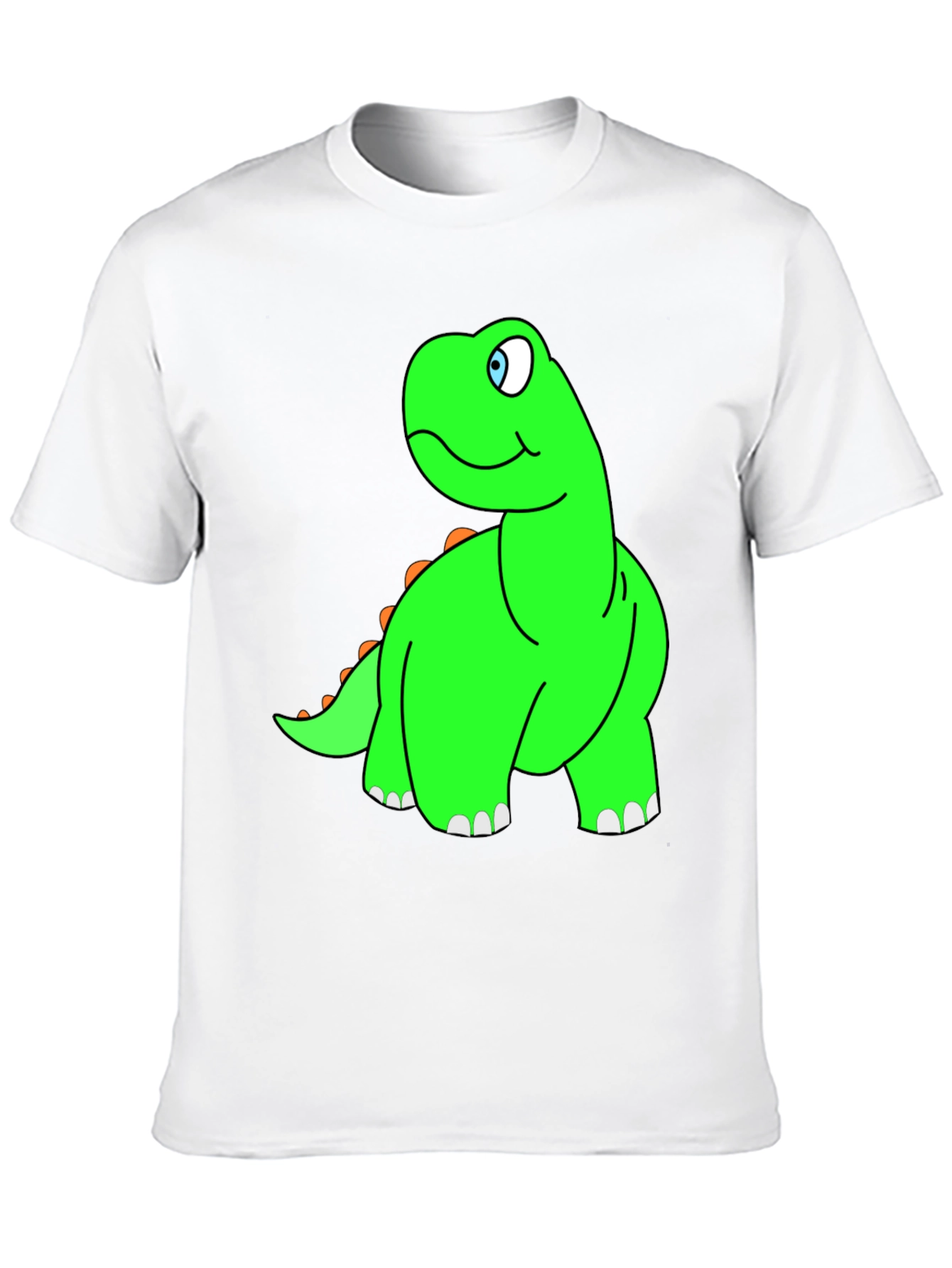 Cartoon Dinosaur Graphic Tee