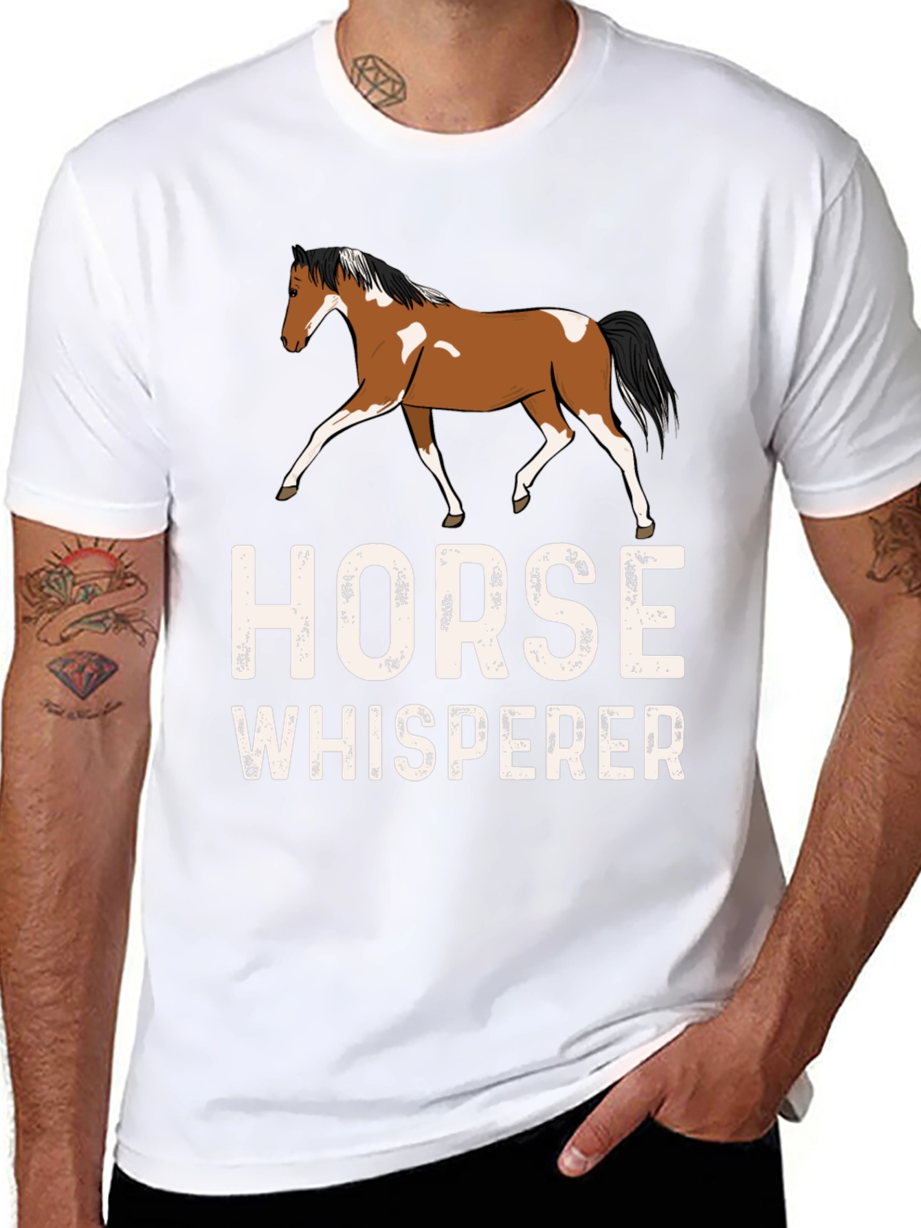 Horse Whisperer Graphic Tee - Equestrian Lover Shirt